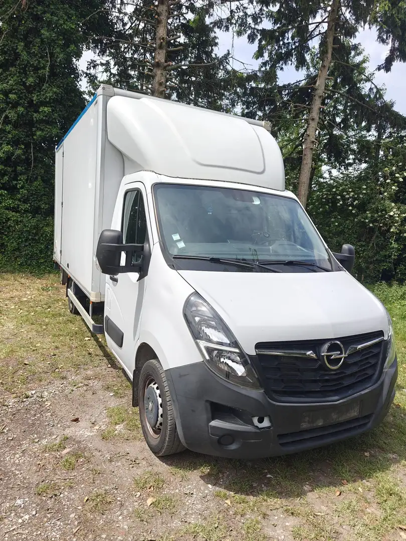 Opel Movano Movano 3500 Box Body Lwb Dsl Navi EURO6 Carpass Wit - 1
