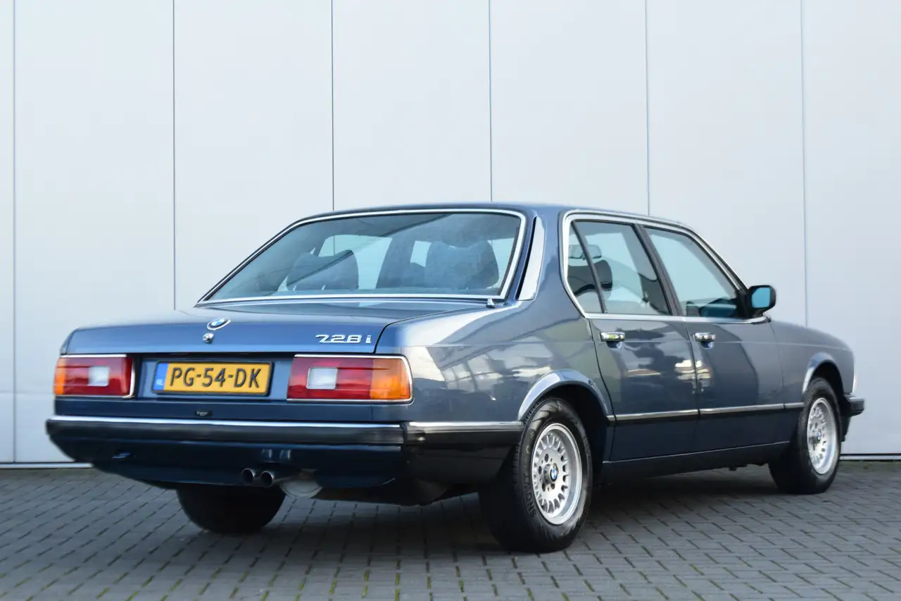 BMW 728 7-serie 728i Automaat Arktisblau-Metallic, foto 4