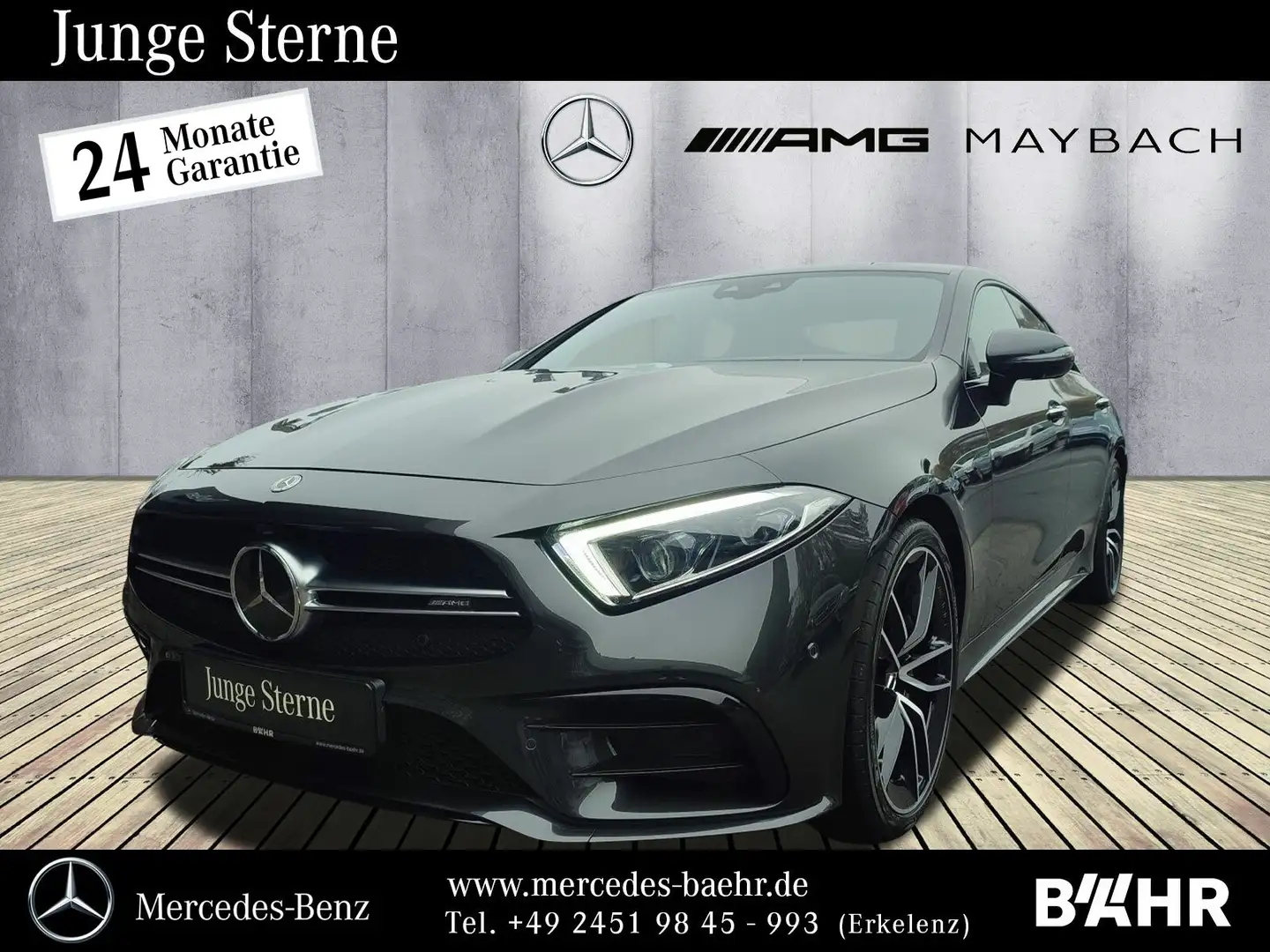 Mercedes-Benz CLS 53 AMG CLS 53 AMG 4M+ Night/Distronic/Head-Up/Burmester Gris - 1