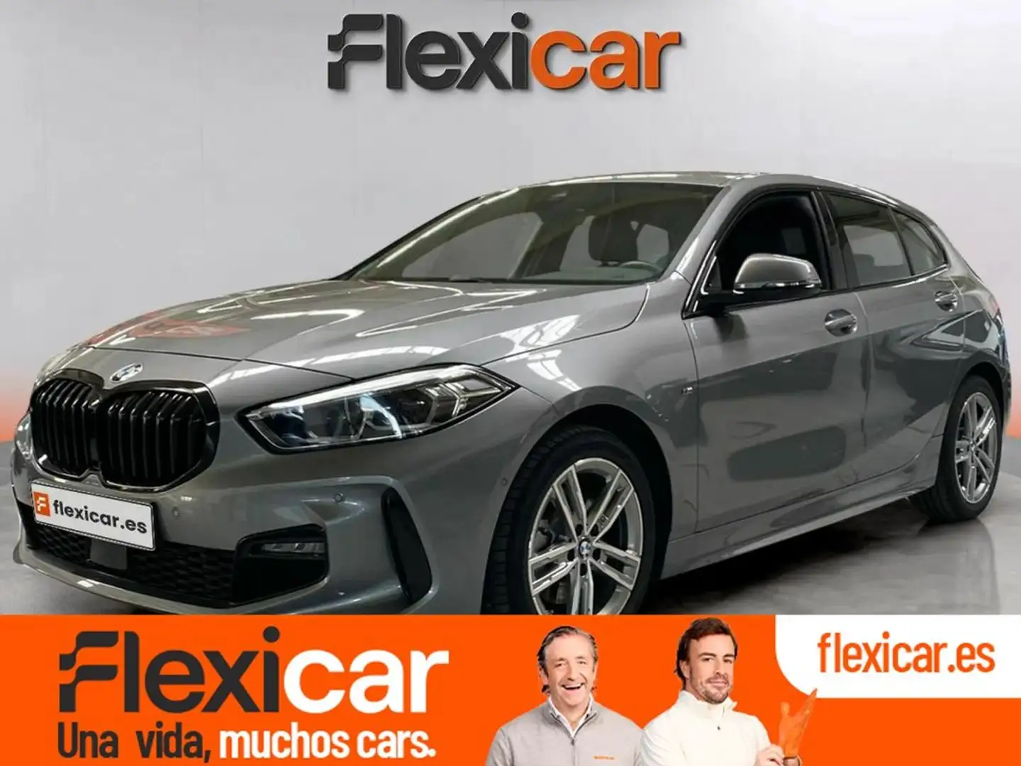 BMW 118 118d Gris - 1