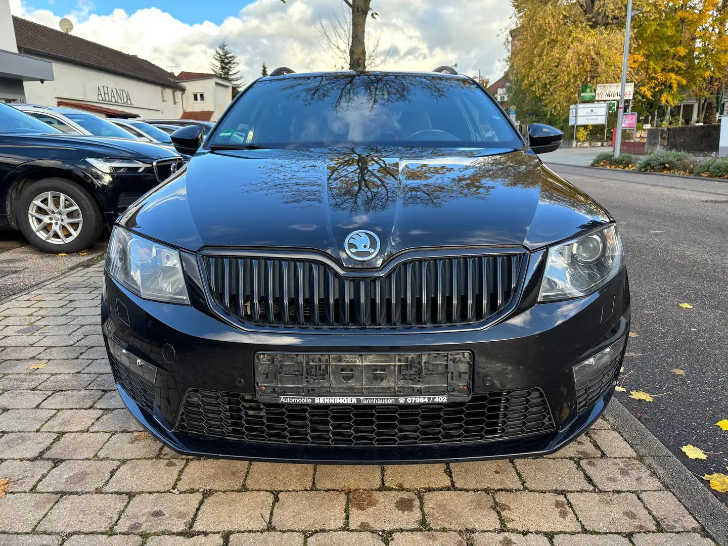 Skoda Octavia 2.0 TDI DSG Combi RS Schwarz - 2