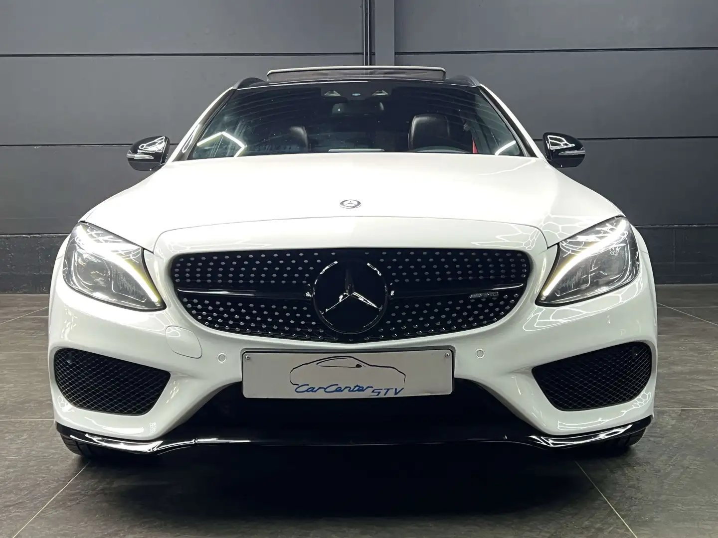 Mercedes-Benz C 43 AMG *Night pack* Head up / Pano dak / Perf exhaust Blanc - 2