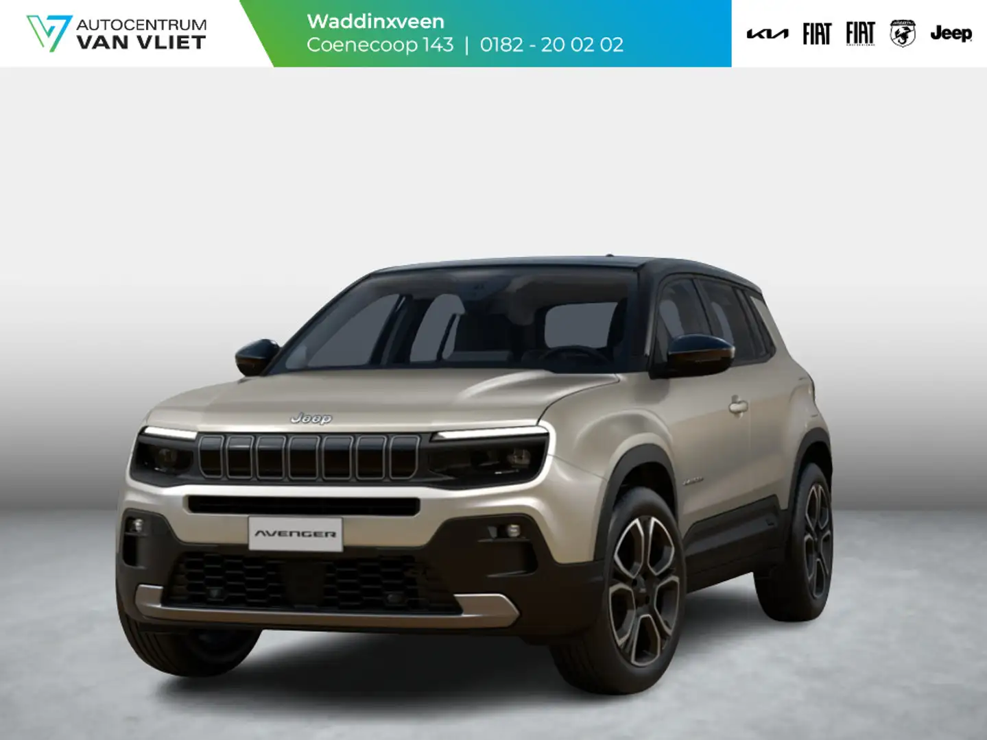 Jeep Avenger Summit 54 kWh | Schuif/Kanteldak | Leder&Winter Pa Beige - 1