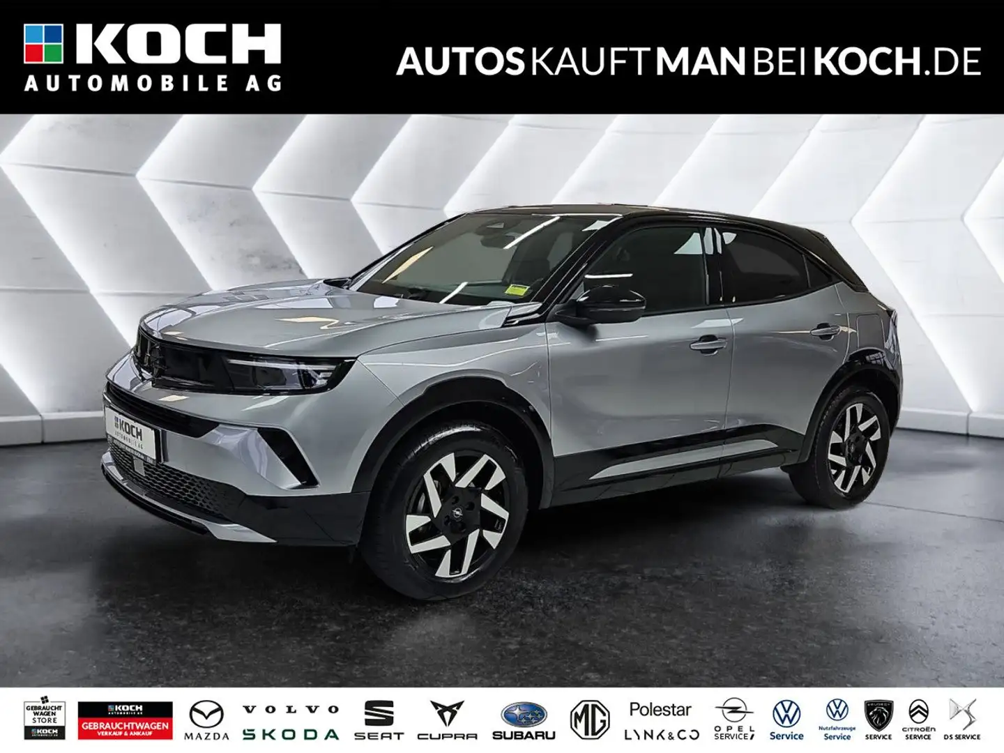 Opel Mokka 1.2 Facelift GS 8AT PDC KAM LED SHZ DAB TEMP Grau - 1