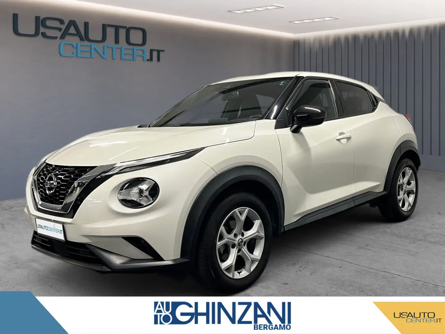 Nissan Juke Juke 1.0 DIG-T 114 CV N-Connecta Blanc - 1