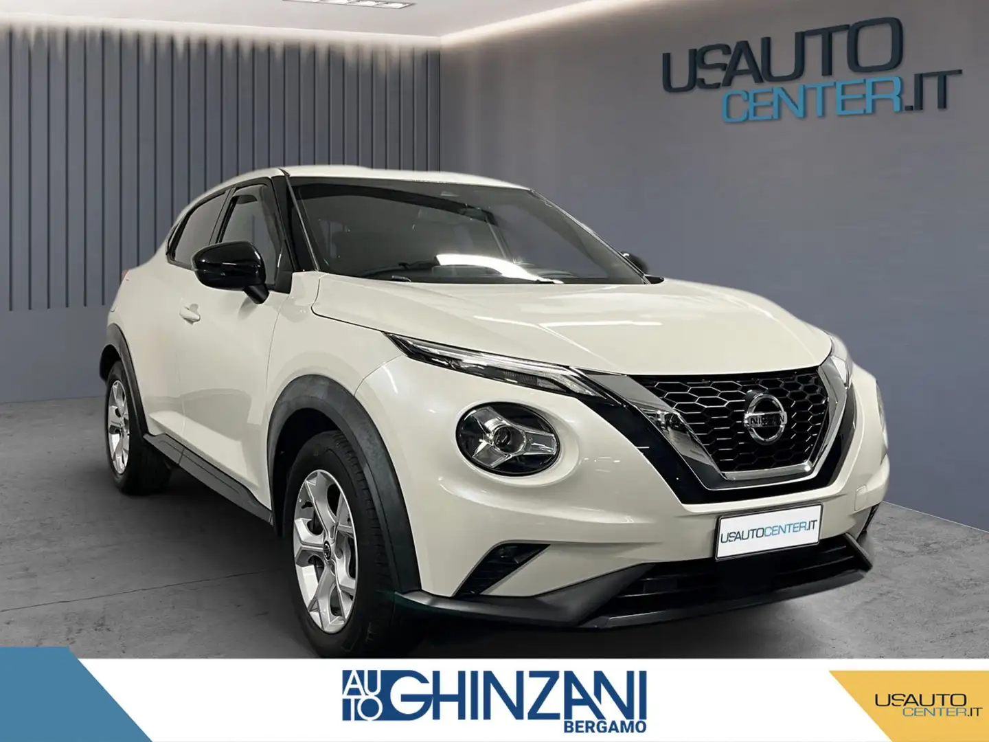 Nissan Juke Juke 1.0 DIG-T 114 CV N-Connecta Blanc - 2