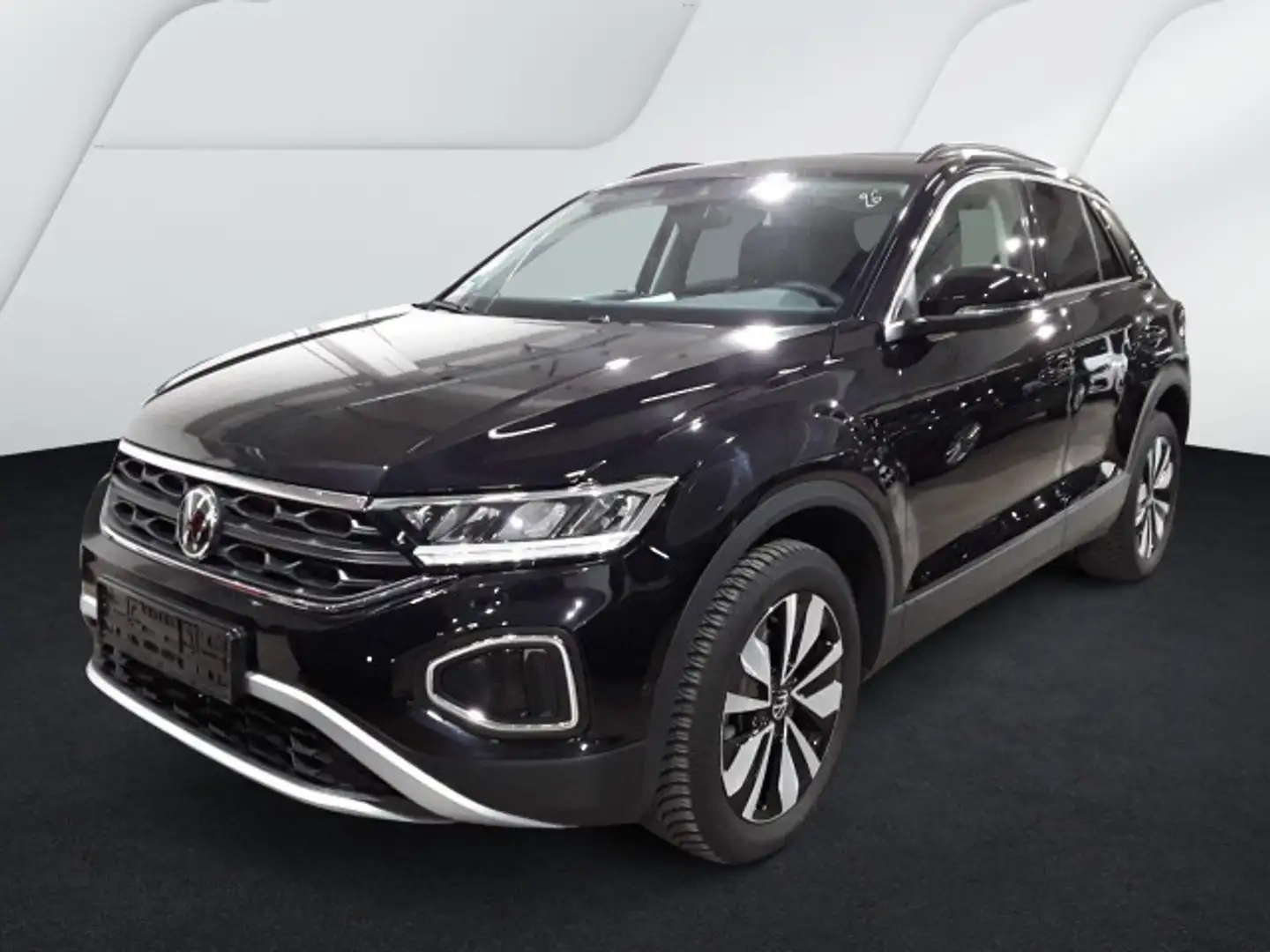 Volkswagen T-Roc 1.0 TSI GOAL NAVI APP-CON ACC PRIVACY Schwarz - 2