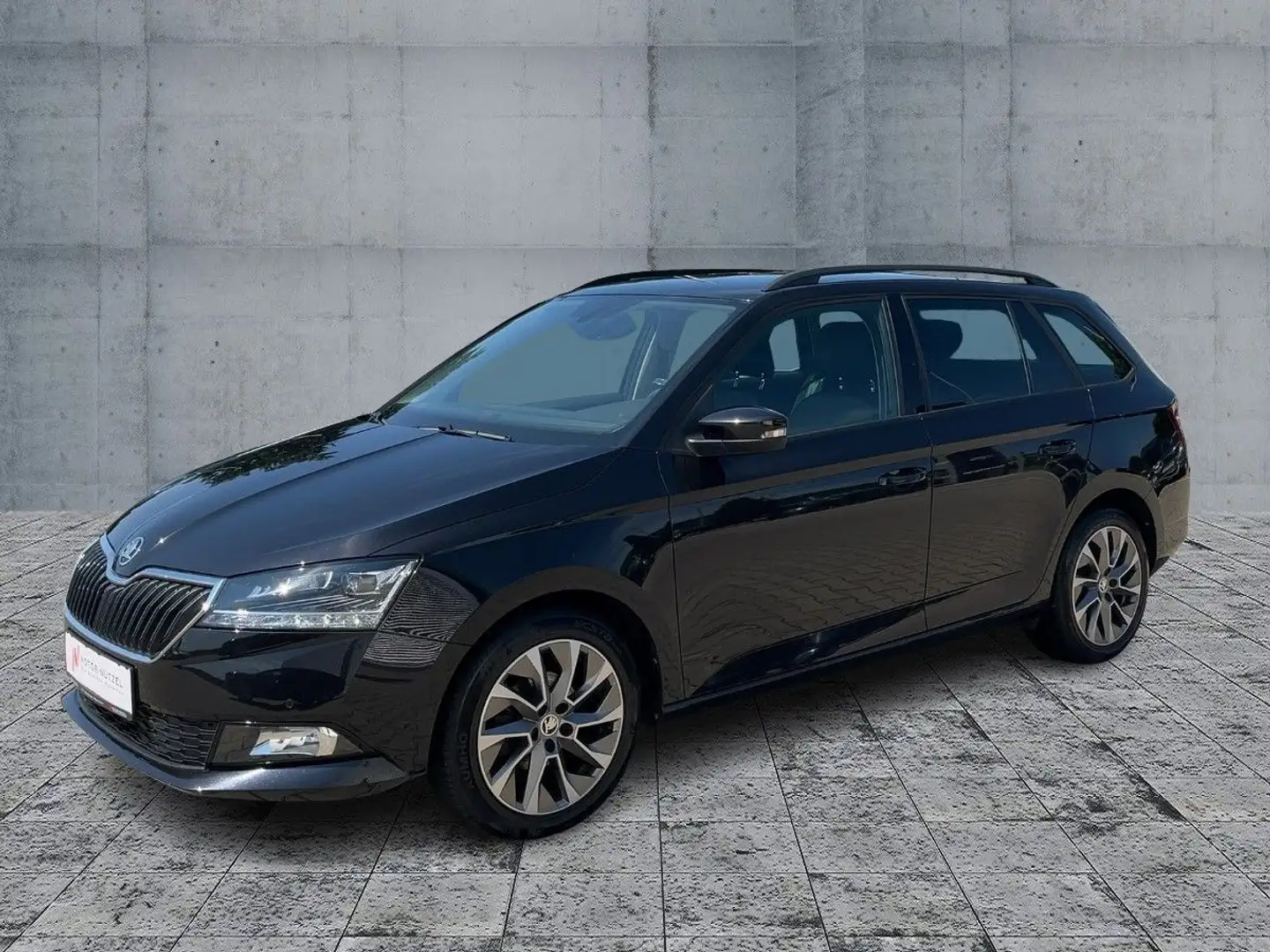 Skoda Fabia Combi 1.0 TSI CLEVER LED+NAV+GRA+SHZ+2xPDC Schwarz - 2