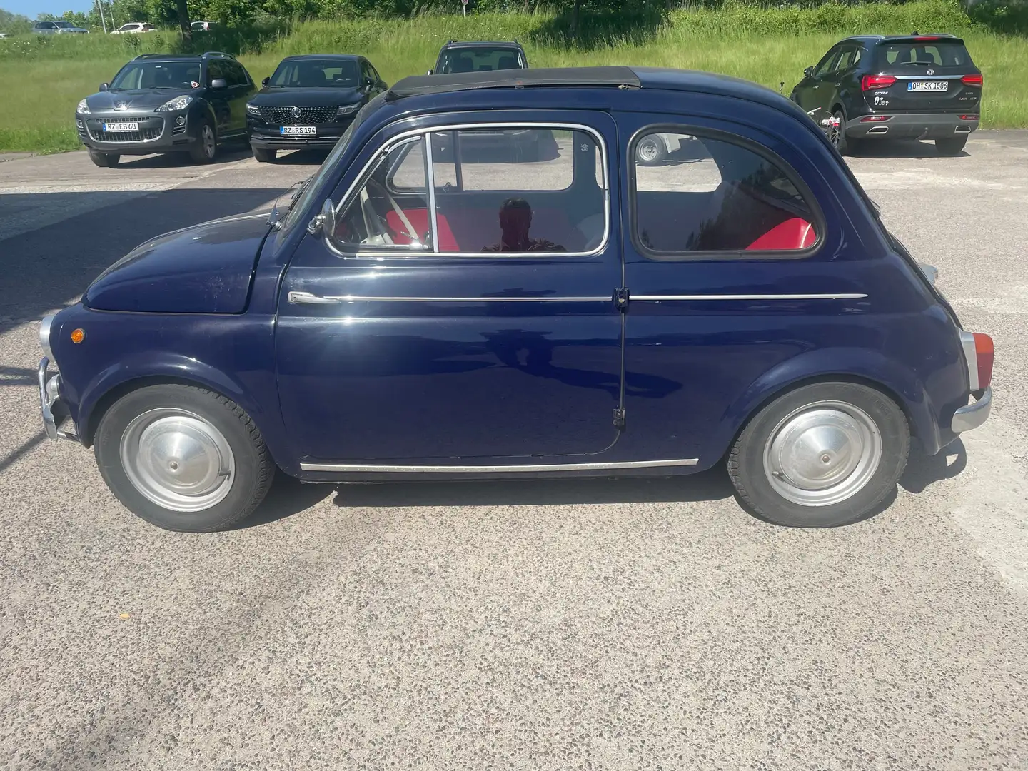Oldtimer Fiat D mit orig. ital. Libretto Blau - 2