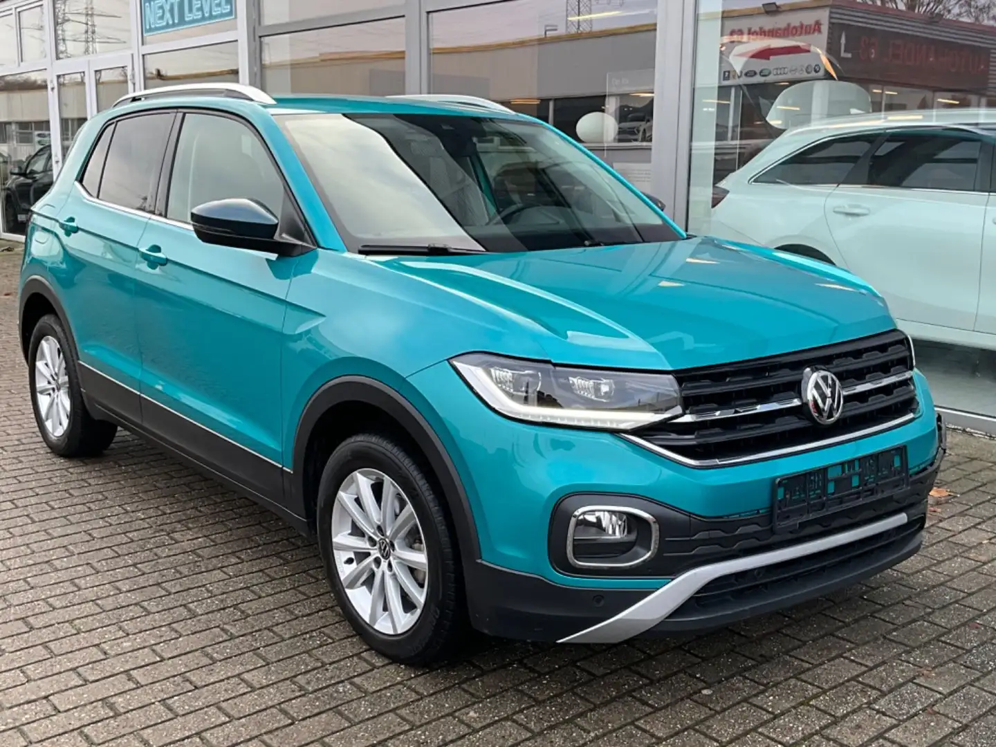 Volkswagen T-Cross Style*71TKM*Virtual*LED*NAVI*AHK*ACC*Tas Blauw - 2