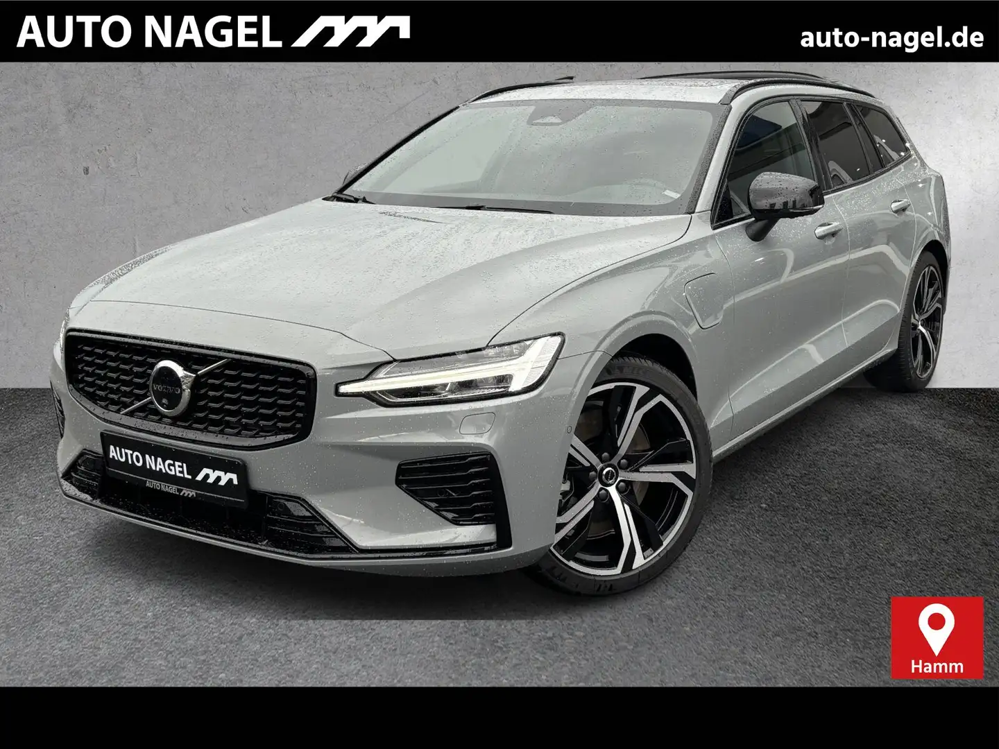 Volvo V60 V60 Recharge T6 Plus Dark PANO| Grau - 1