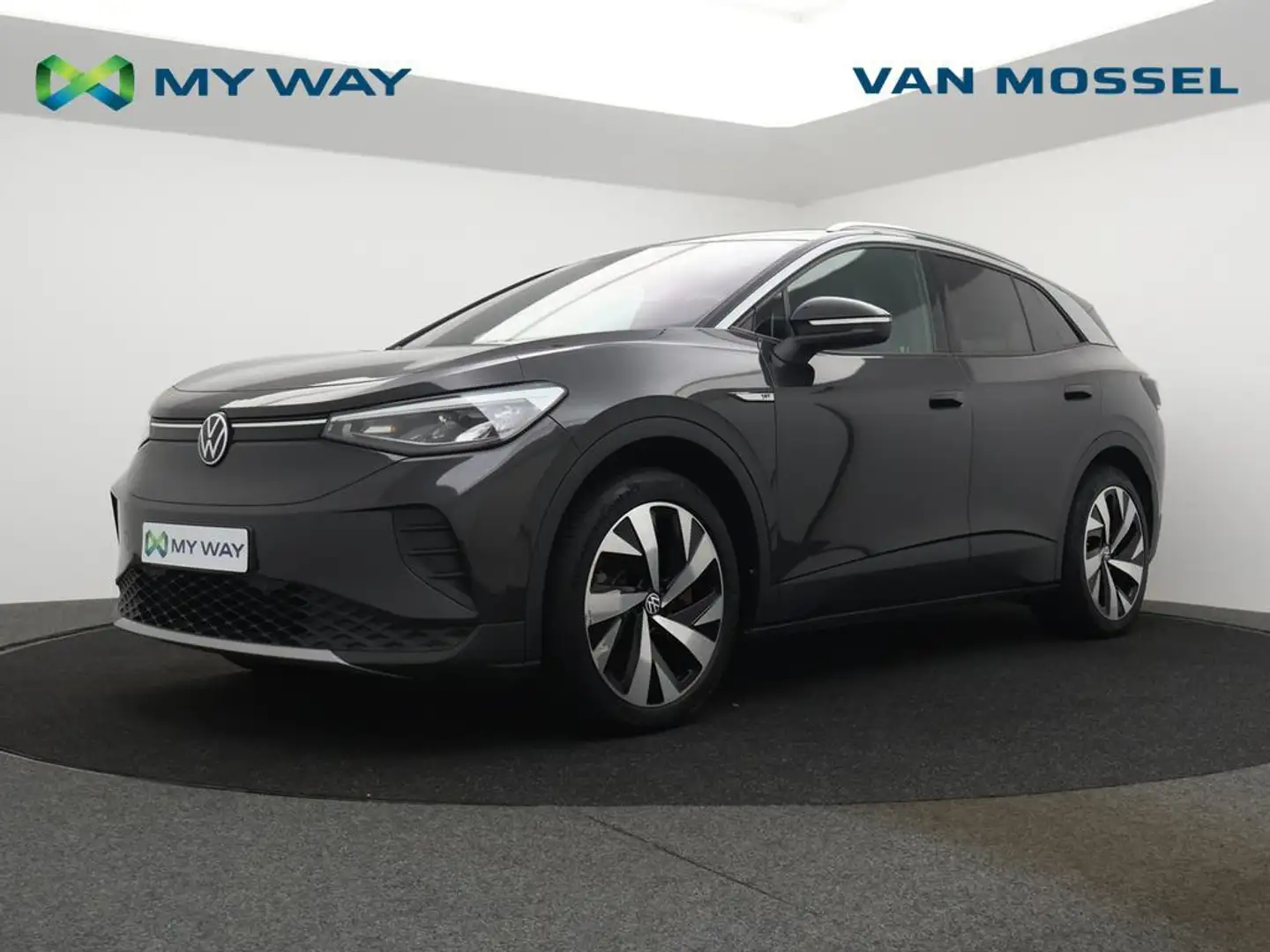Volkswagen ID.4 1st 77kWh 204PK ELECTRIC *AUTOMAAT*NAVI*BLTH*APP CONNECT*ZETEL VERWARMING*CRUISE*... Gris - 1