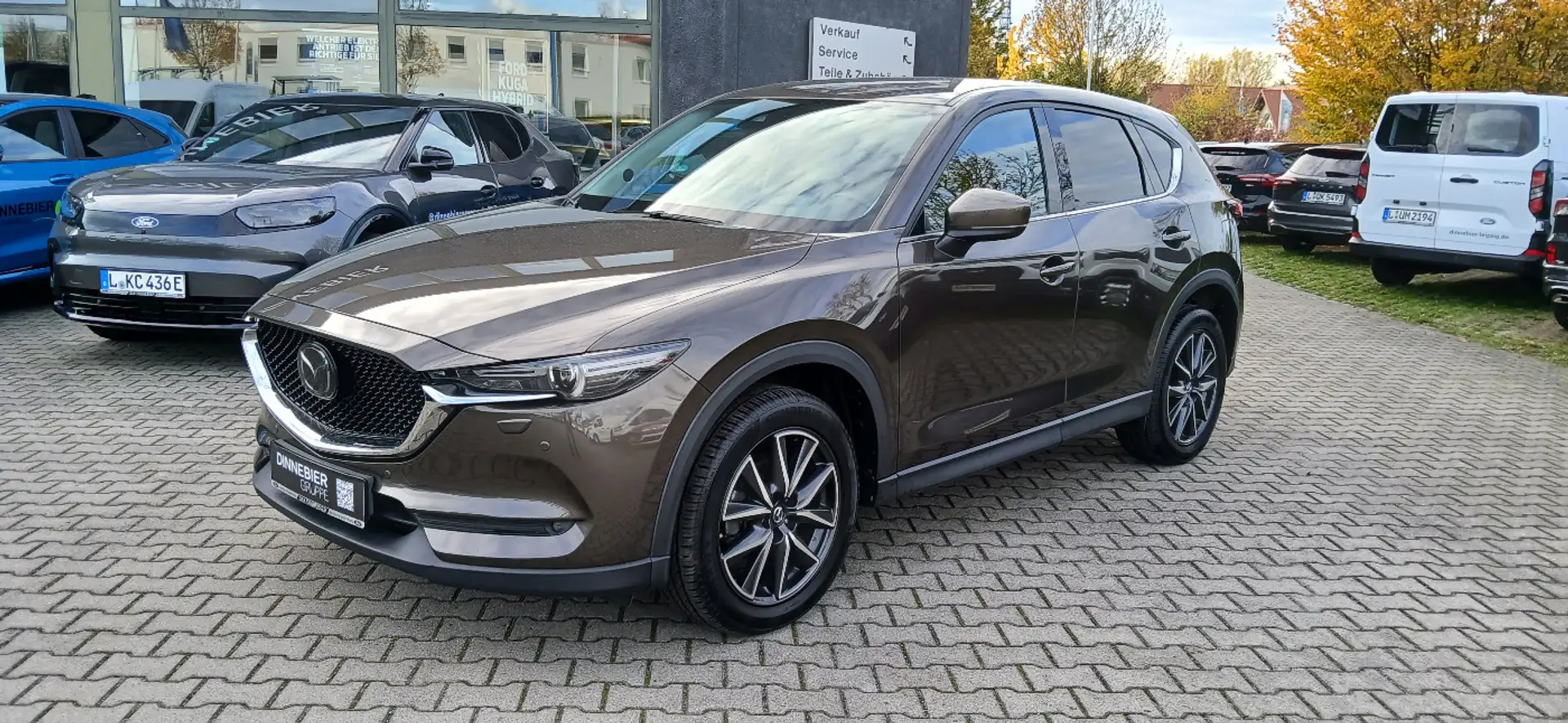 Mazda CX-5 Sports-Line AWD AHK+Matrix+Standheizung Grau - 2