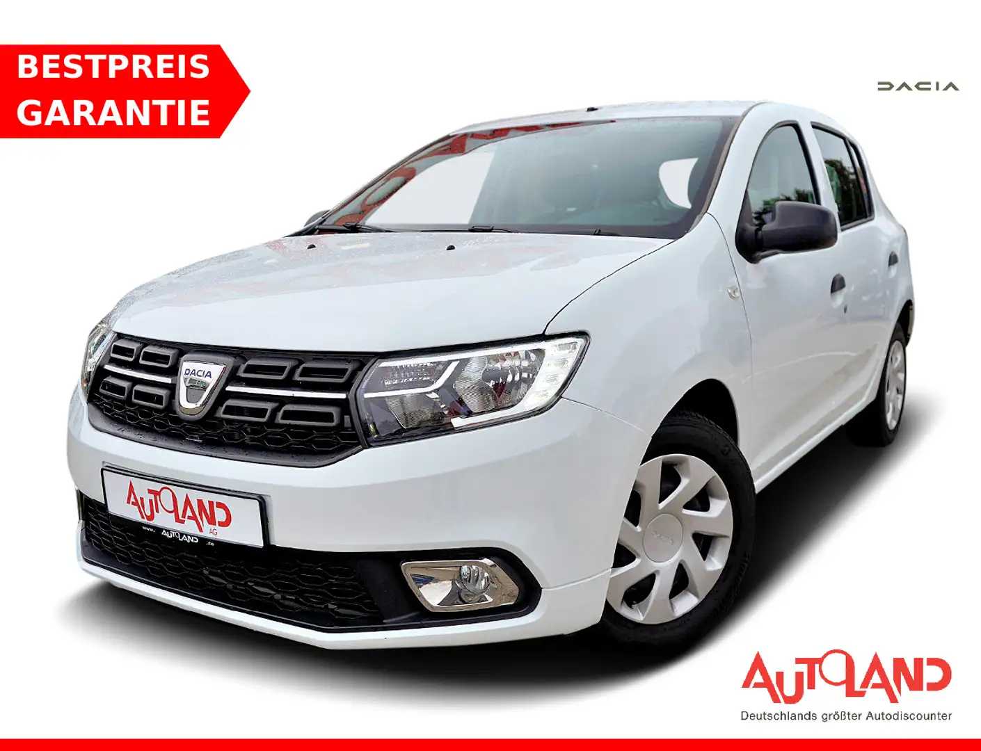 Dacia Sandero II 1.0 TCe Essential Klima Bluetooth USB Weiß - 1