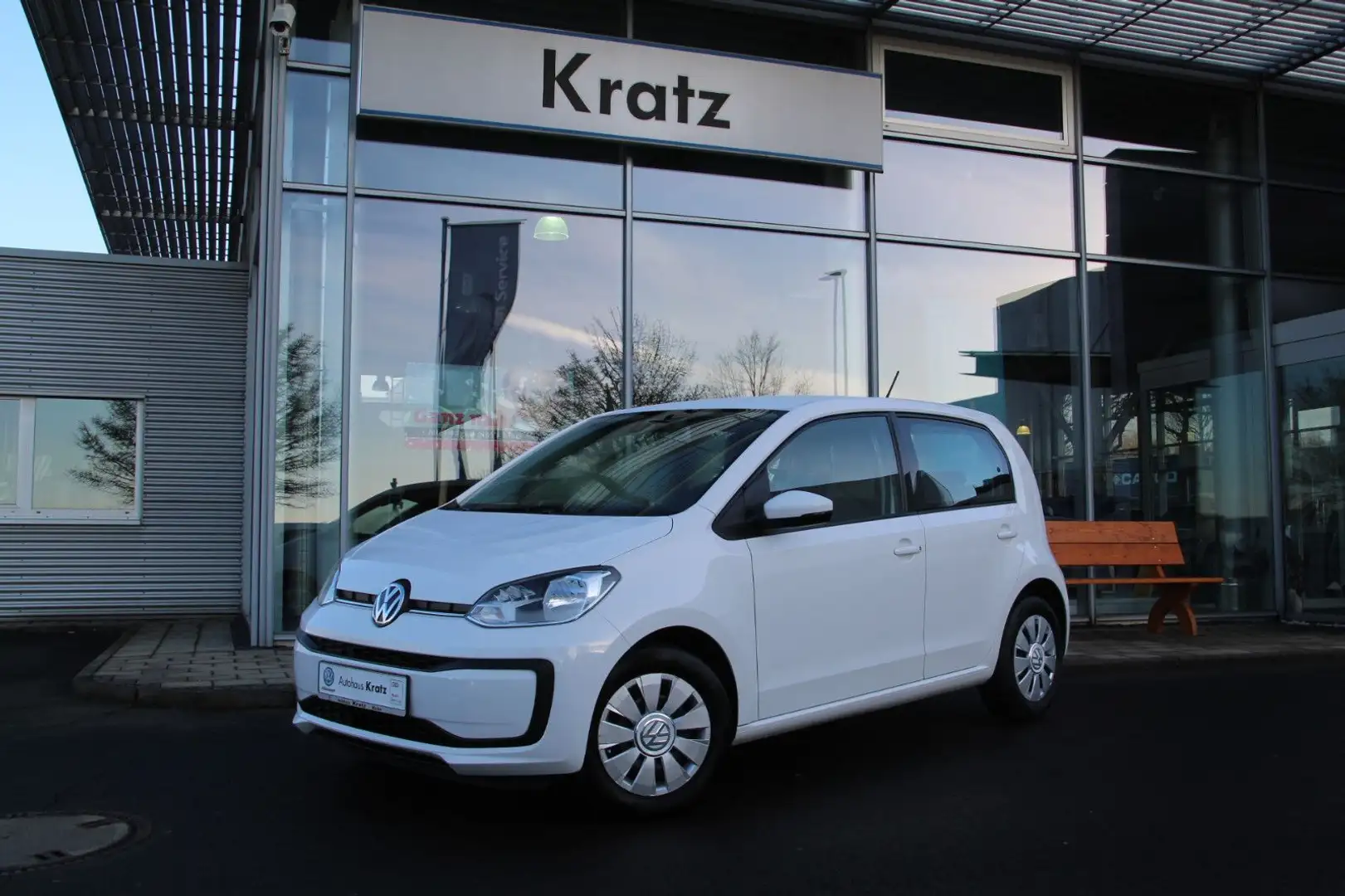 Volkswagen up! move 1.0  Klima+APS h+GRA+Bluetooth Weiß - 1