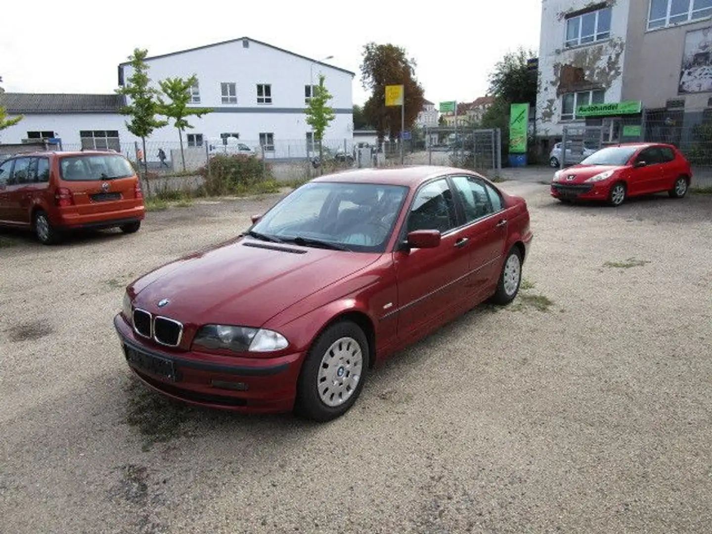 BMW 316 i Klimaautomatik 4xAlu 4xReifen Euro3 Rot - 1