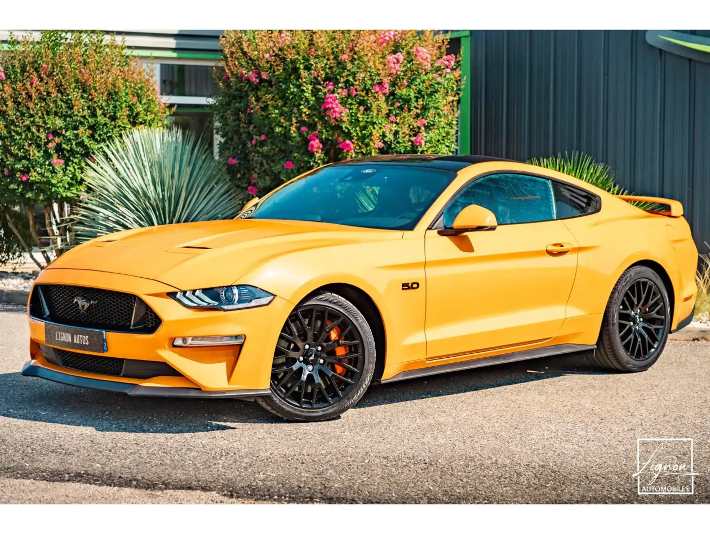 Ford Mustang GT 5.0L V8 450CH BVM Fury B\u0026O + Magneride Orange - 1
