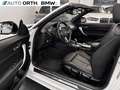 BMW 230 i Cabrio AUT M-SPORT LEDER NAVI-P CAM AHK 18" Weiß - thumbnail 9