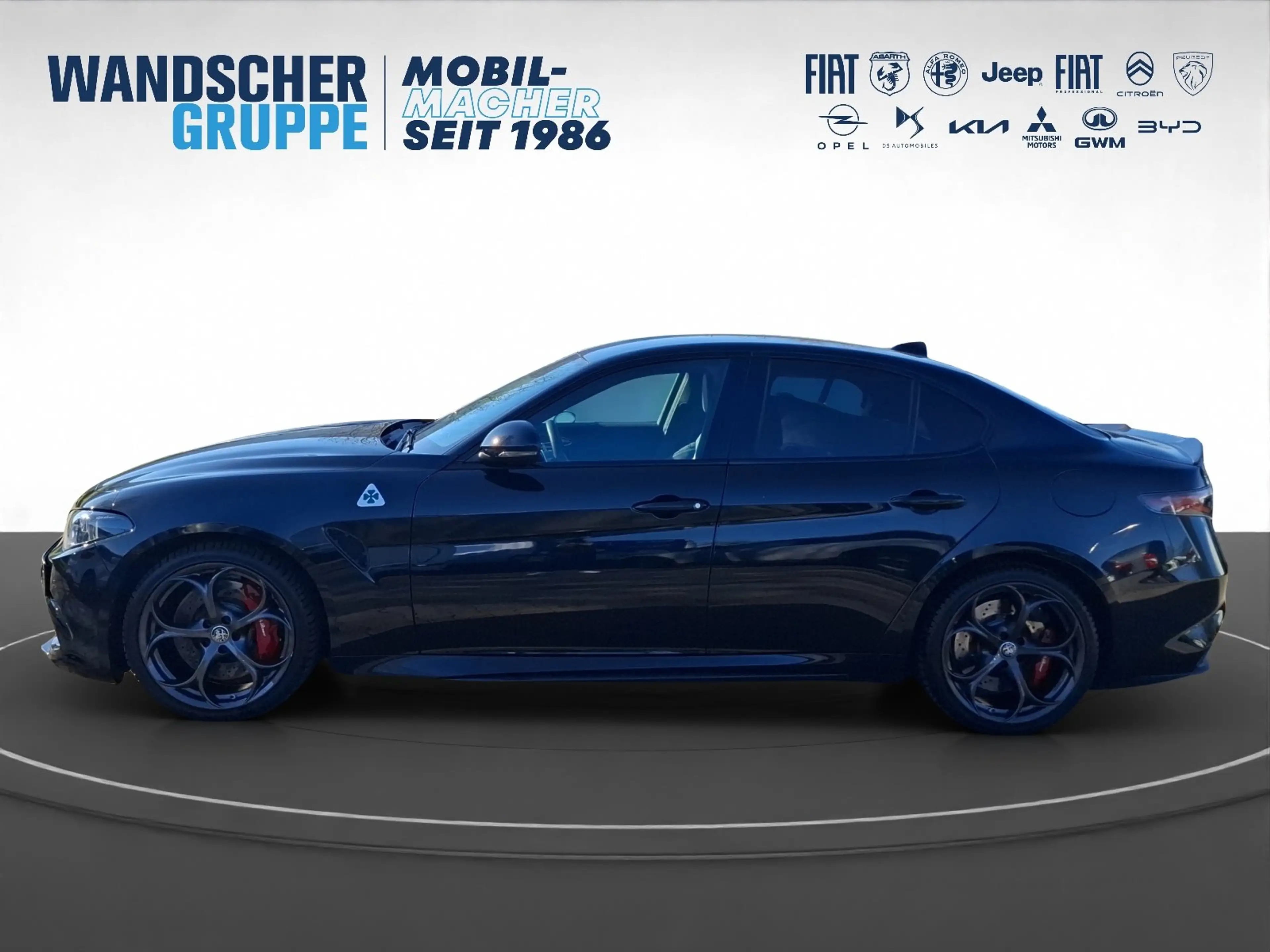 Alfa Romeo Giulia Quadrifoglio 2.9 V6 Bi-Turbo Kam.+KeyLess — photo 2