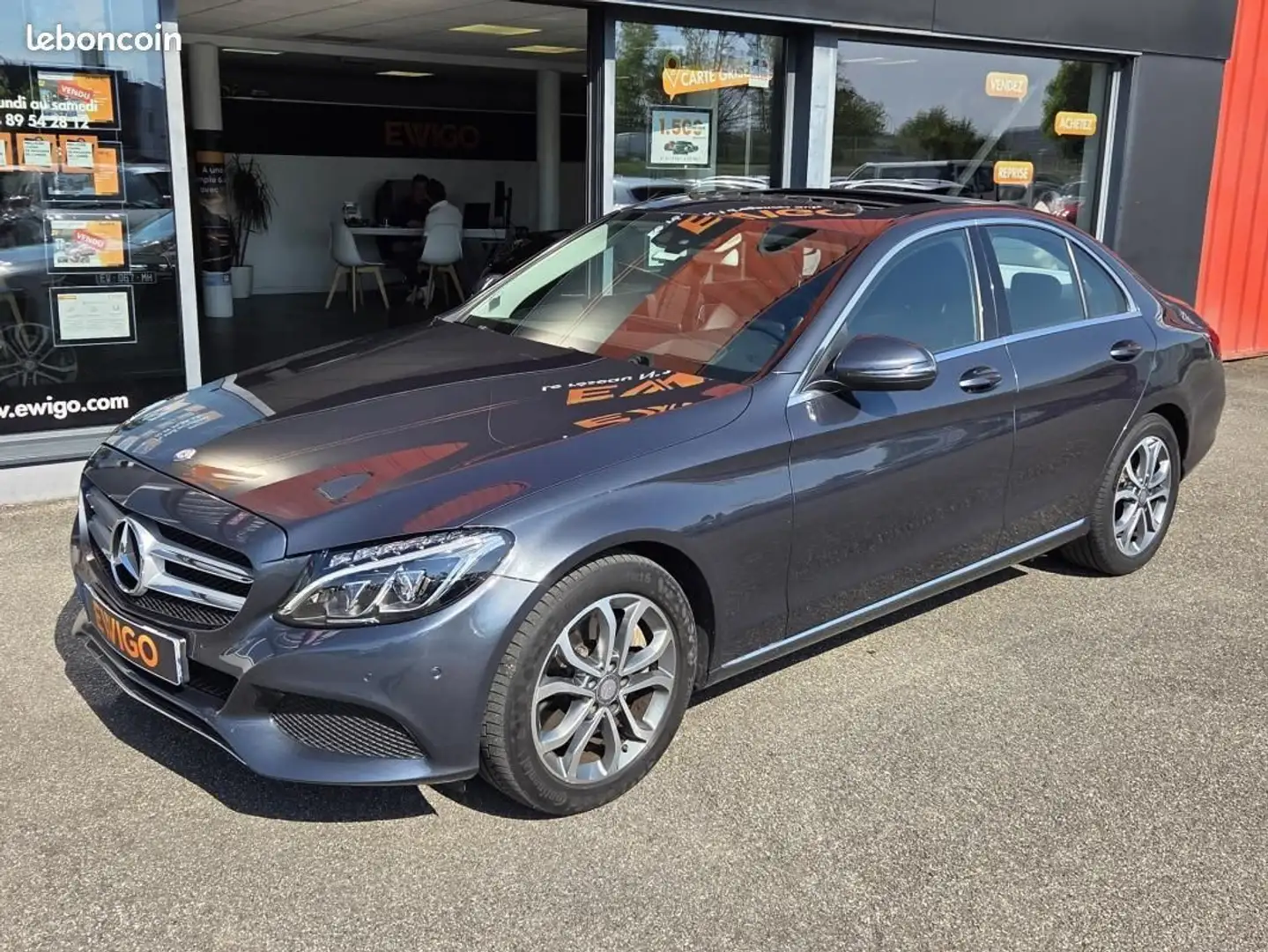 Mercedes-Benz C 300 Mercedes 2.2 300 H 231ch HYBRID DIESEL BUSINESS-TO Gris - 1