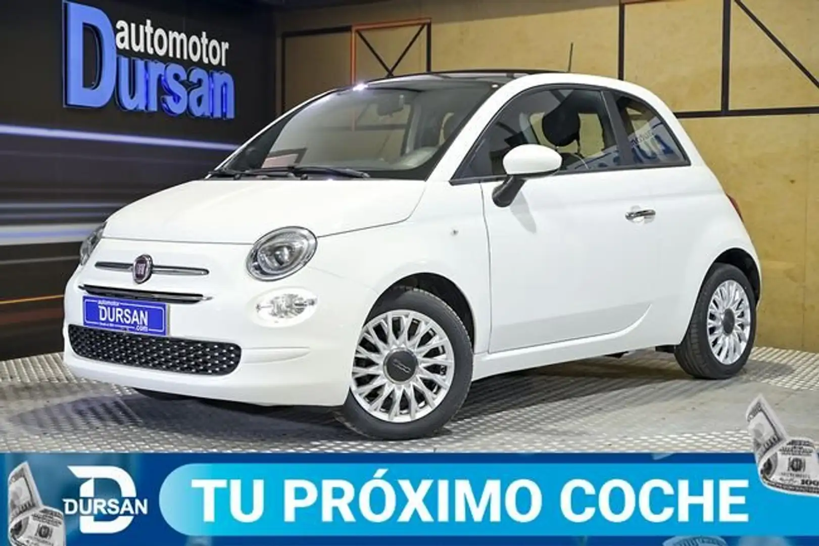 Fiat 500 Lounge 1.0 6v GSE 52KW 70 CV Blanco - 1
