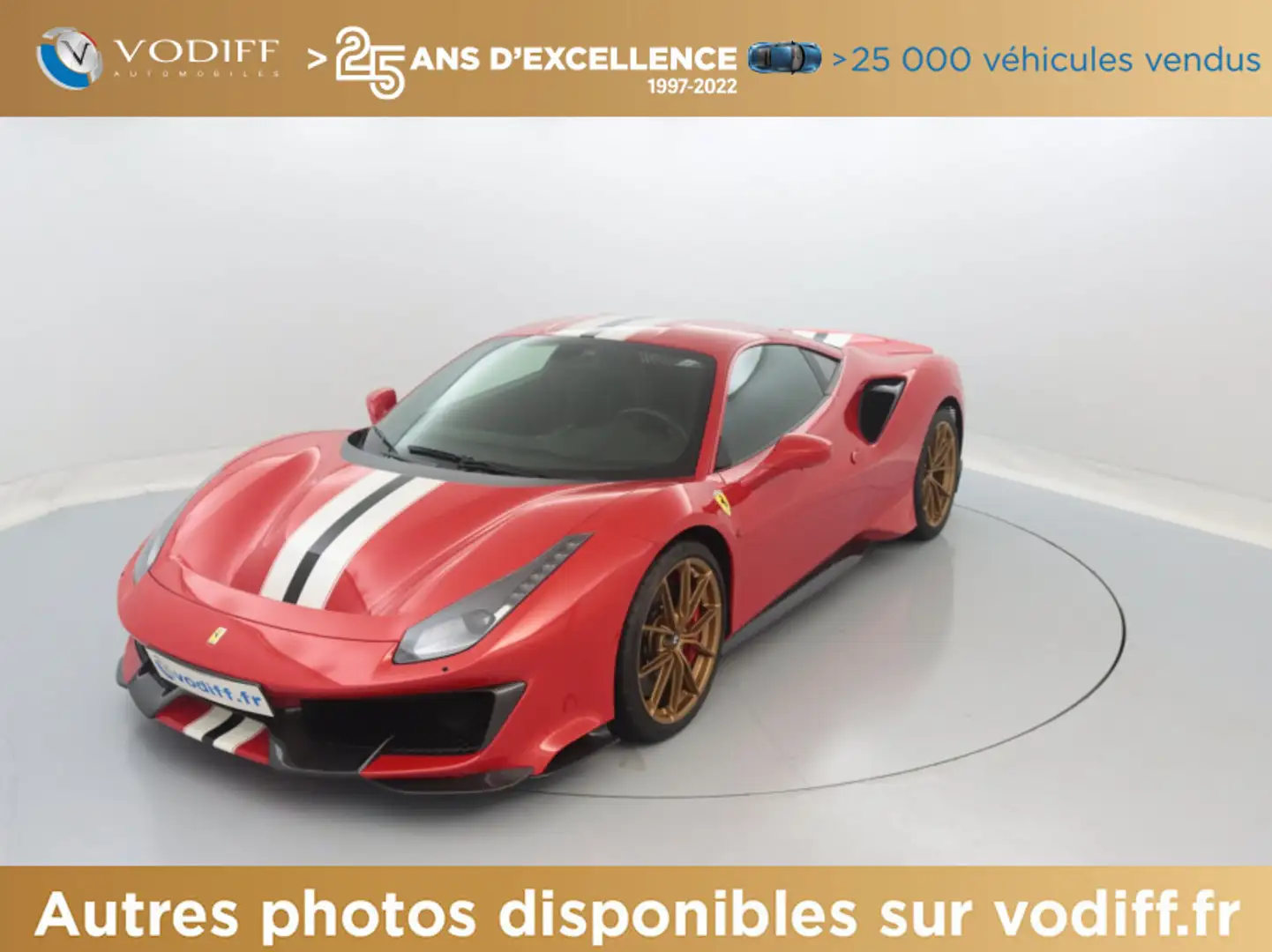 Ferrari 3.9 V8 DCT 720 CV Rouge - 1