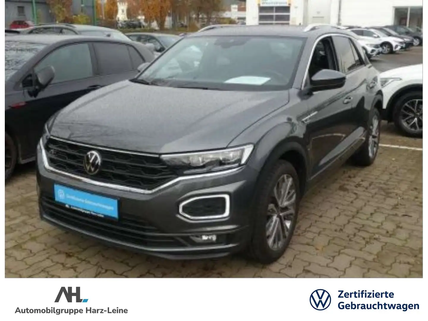 Volkswagen T-Roc 1.5 TSI Sport DSG AHK ACC LED Navi RFK Plateado - 1