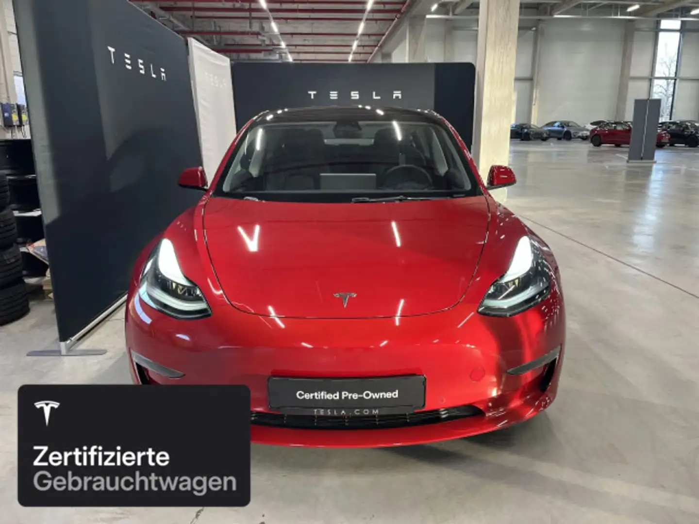 Tesla Model 3 Long Range AWD Rot - 2