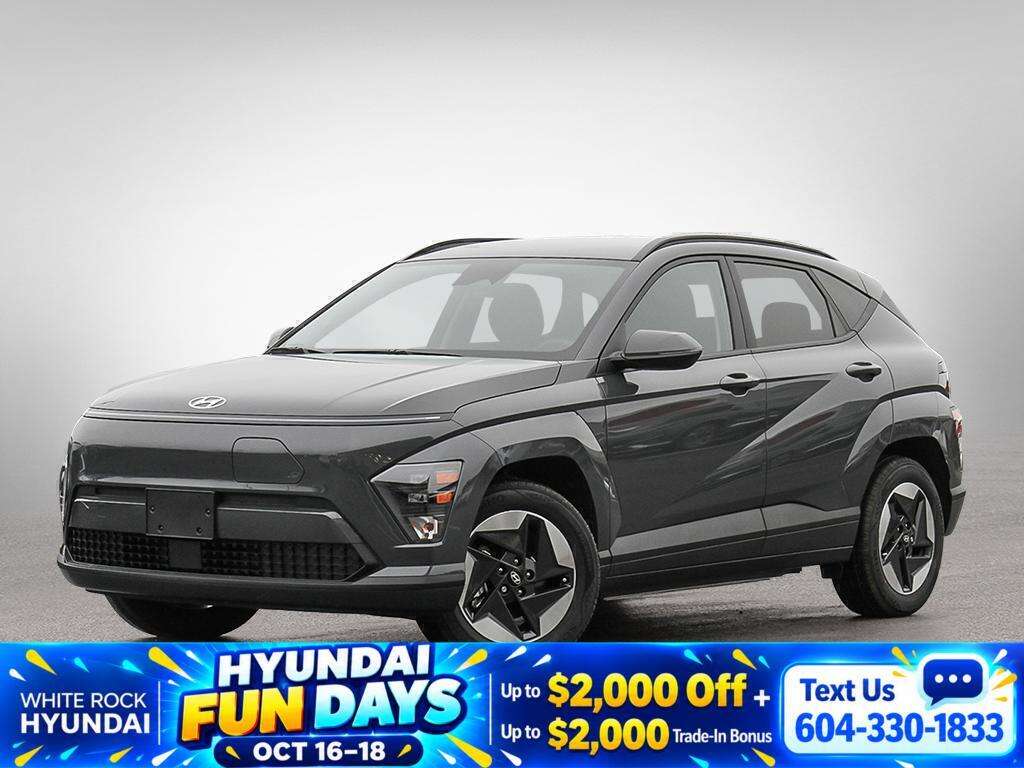 Gray (Ecotronic Grey) 2026 Hyundai Kona Electric SUV / Crossover  Automatic