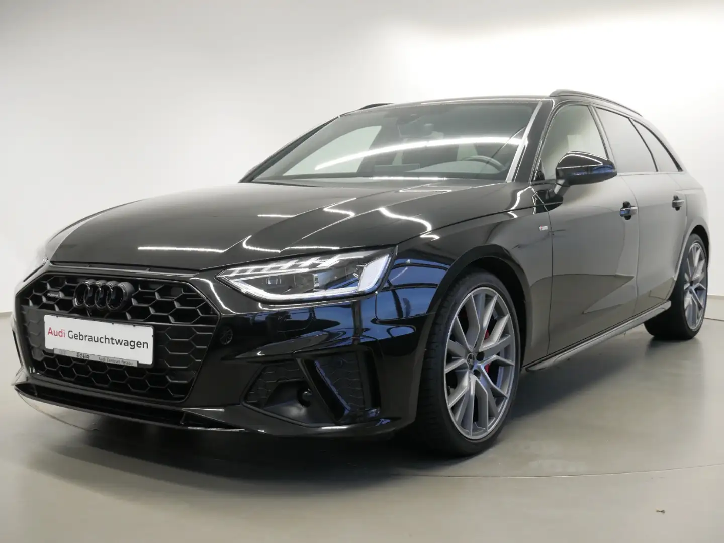 Audi A4 Avant 40 TDI quattro S tro. S line MATRIX AHK virt Negro - 2