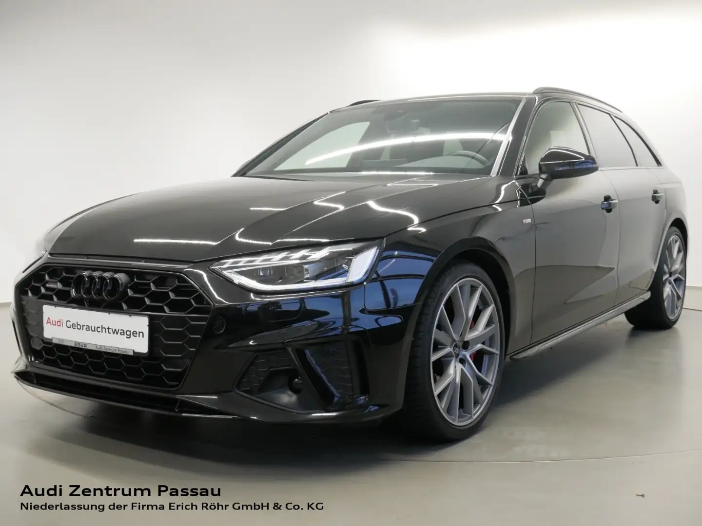 Audi A4 Avant 40 TDI quattro S tro. S line MATRIX AHK virt Negro - 1