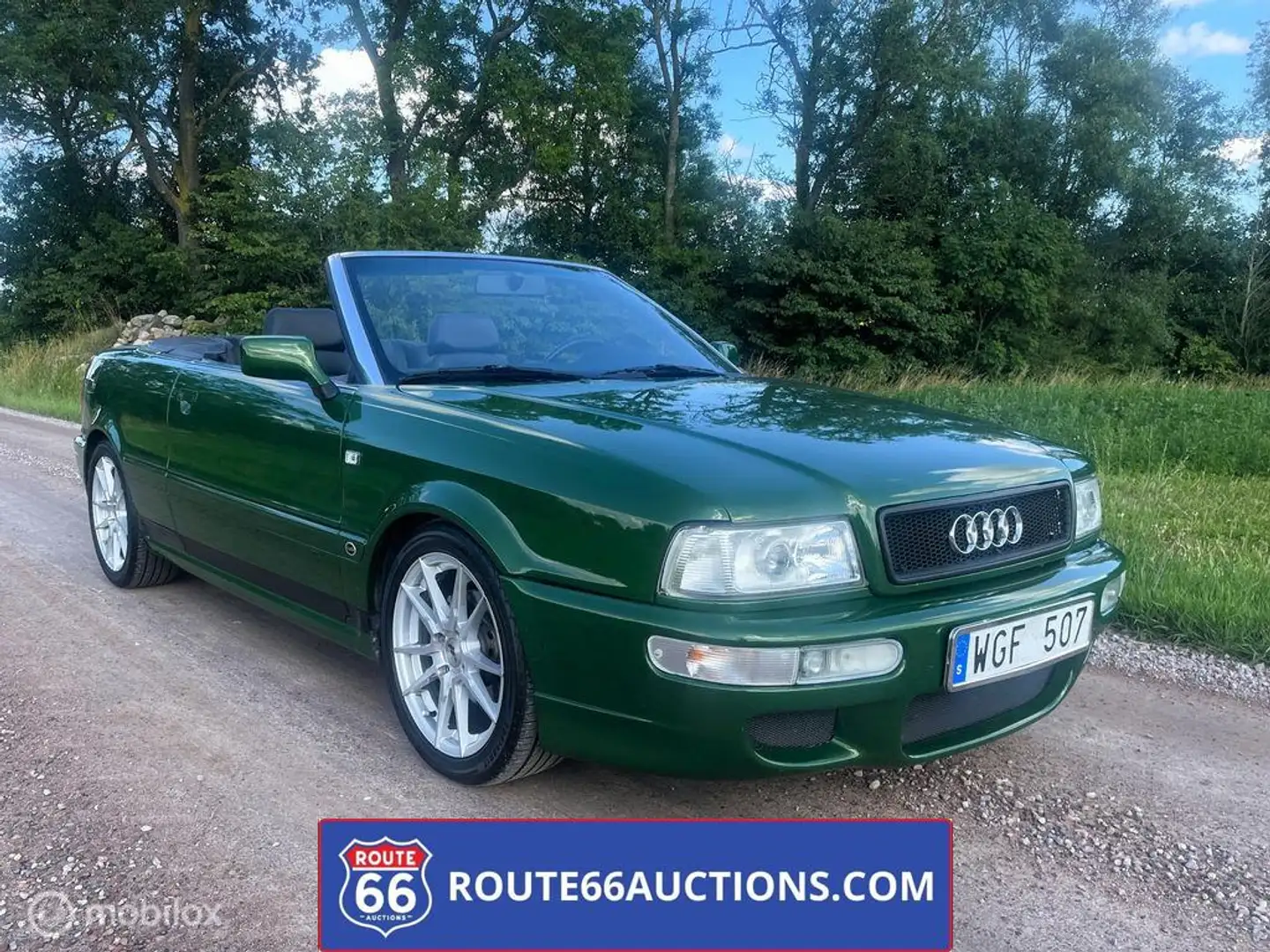 Audi 80 Cabriolet Zwart - 1