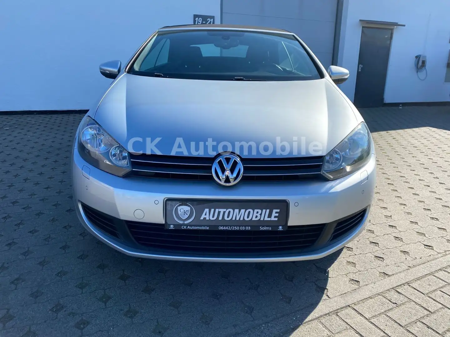 Volkswagen Golf VI Cabriolet Basis 1.4 TSI/Navi/Klima/PDC Argent - 2