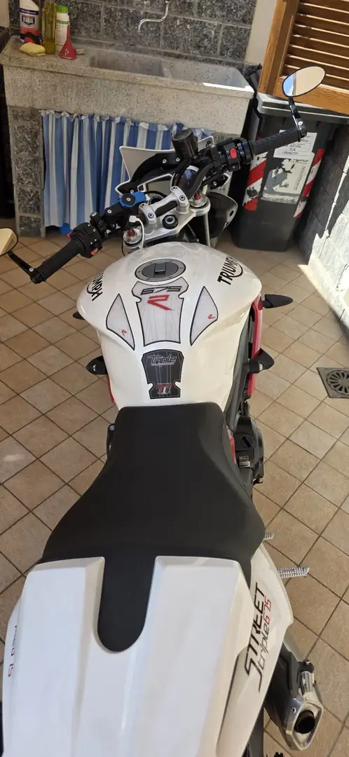 Triumph Street Triple R R ABS Blanc - 2