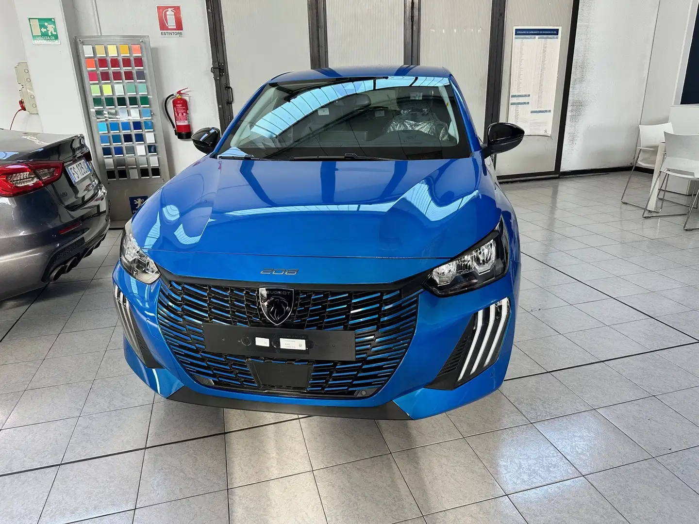 Peugeot 208 208 1.2 hybrid Allure 100cv e-dcs 6 KM0 Bleu - 2