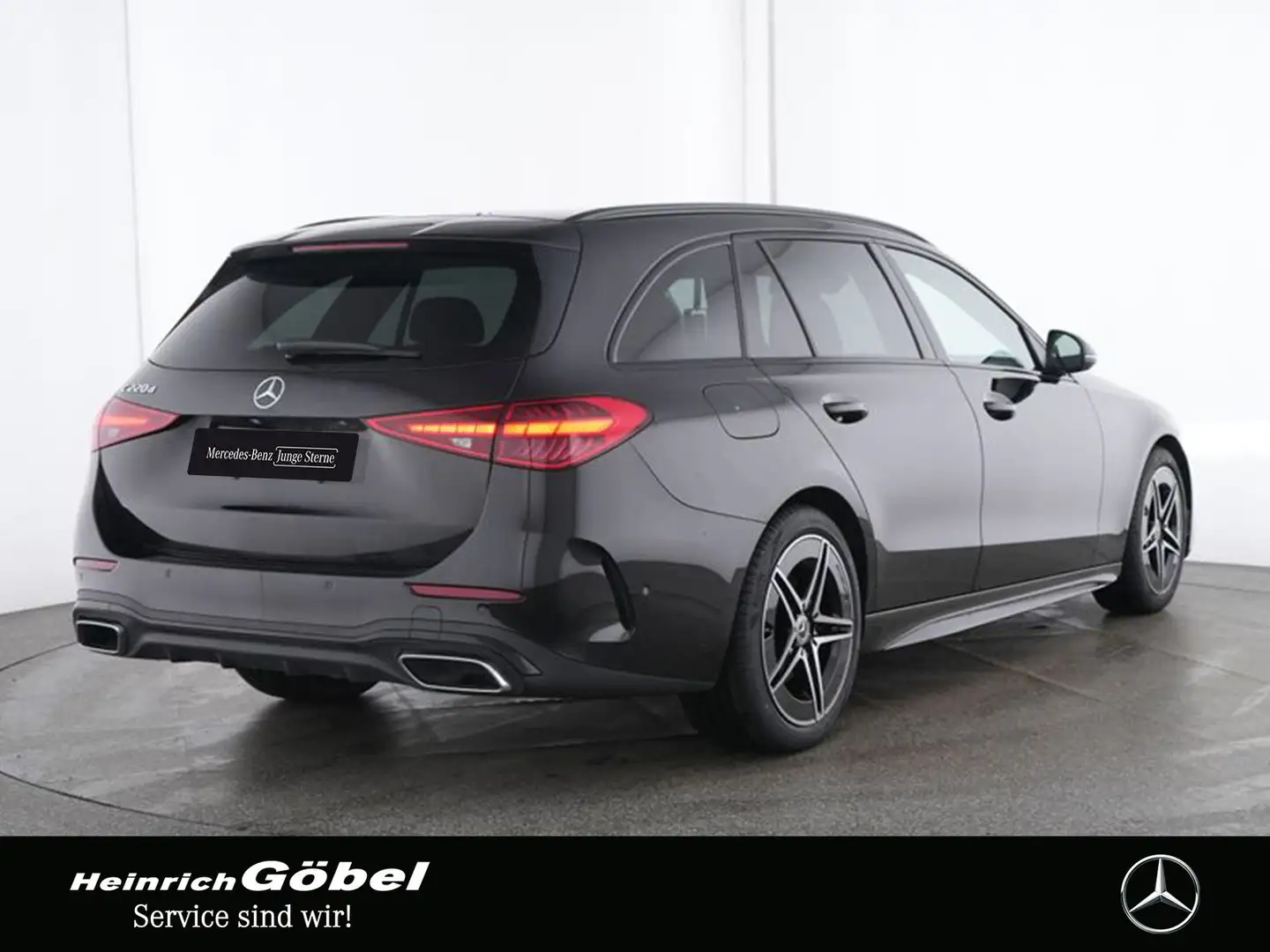 Mercedes-Benz C 220 d T AMG+PANO+NIGHT+MEMORY+AMBIENTE+KAMERA Schwarz - 2