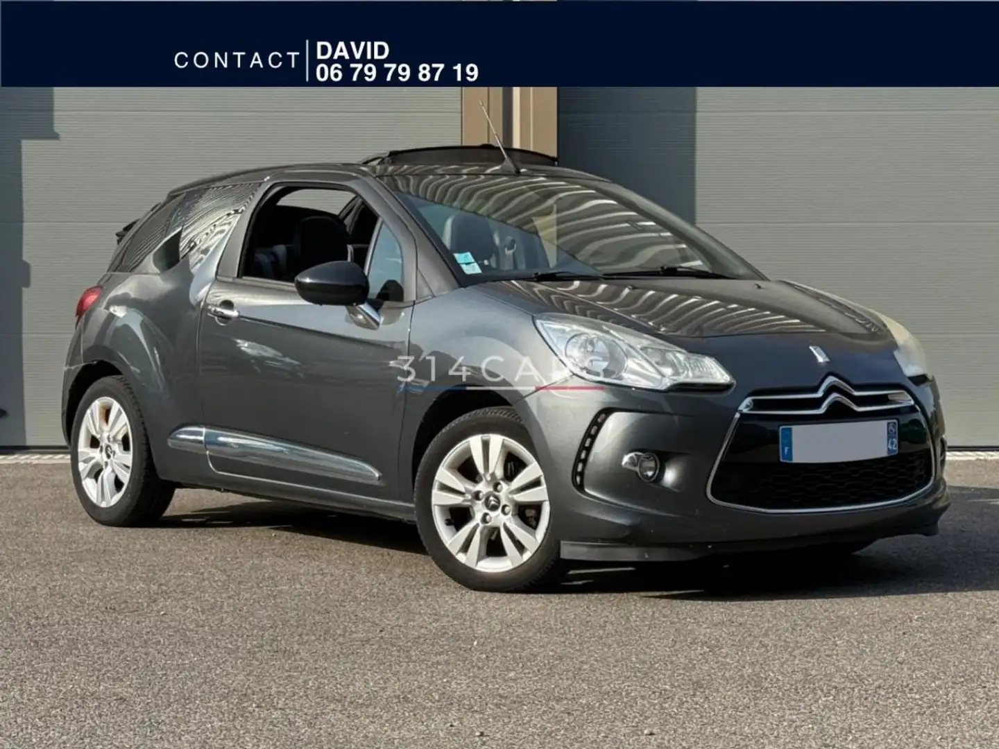 DS Automobiles DS 3 DS3 Cabrio 1.6 VTi 120 So Chic Grau - 1