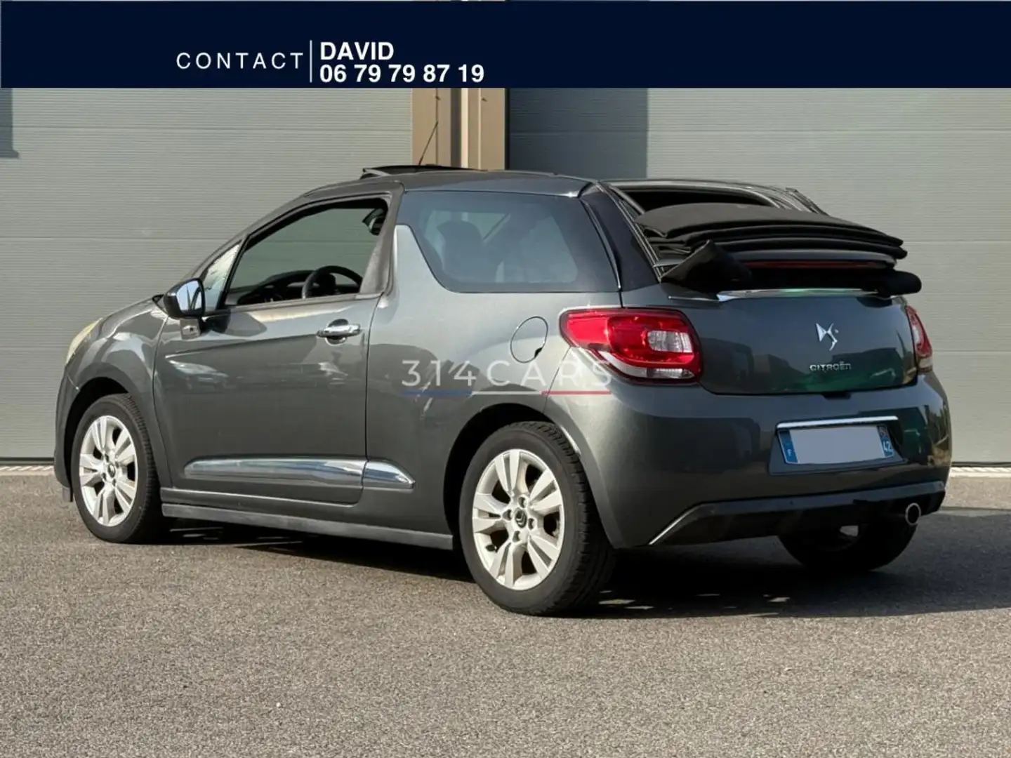 DS Automobiles DS 3 DS3 Cabrio 1.6 VTi 120 So Chic Grau - 2