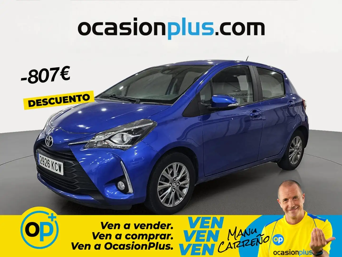 Toyota Yaris 1.5 Active Azul - 1