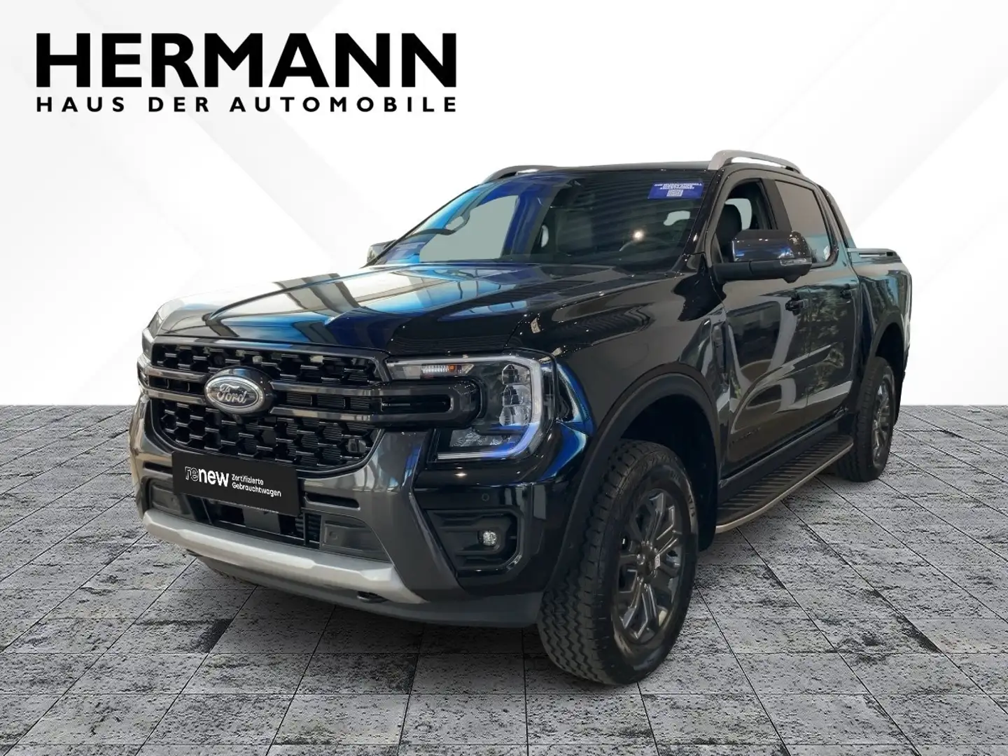 Ford Ranger 2.0 Ecoblue 4WD Doppelkabine Wildtrak e- Schwarz - 1