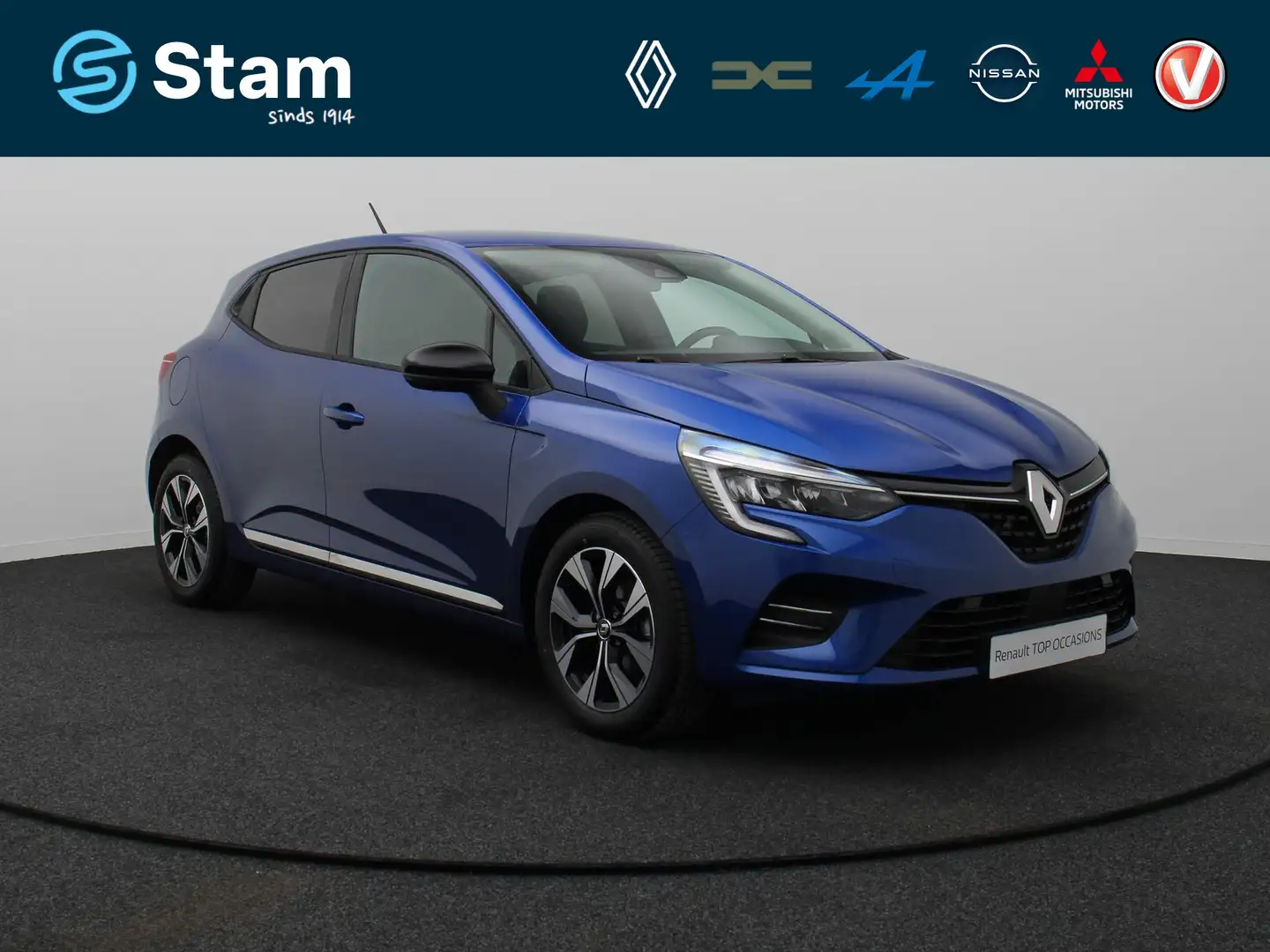 Renault Clio TCe 90pk Evolution Airco | Dodehoeksensoren | Navi Blu/Azzurro - 1