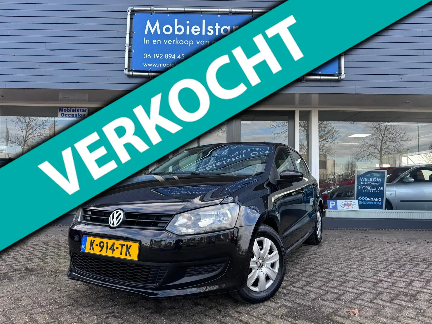 Volkswagen Polo 1.2 Easyline Noir - 1