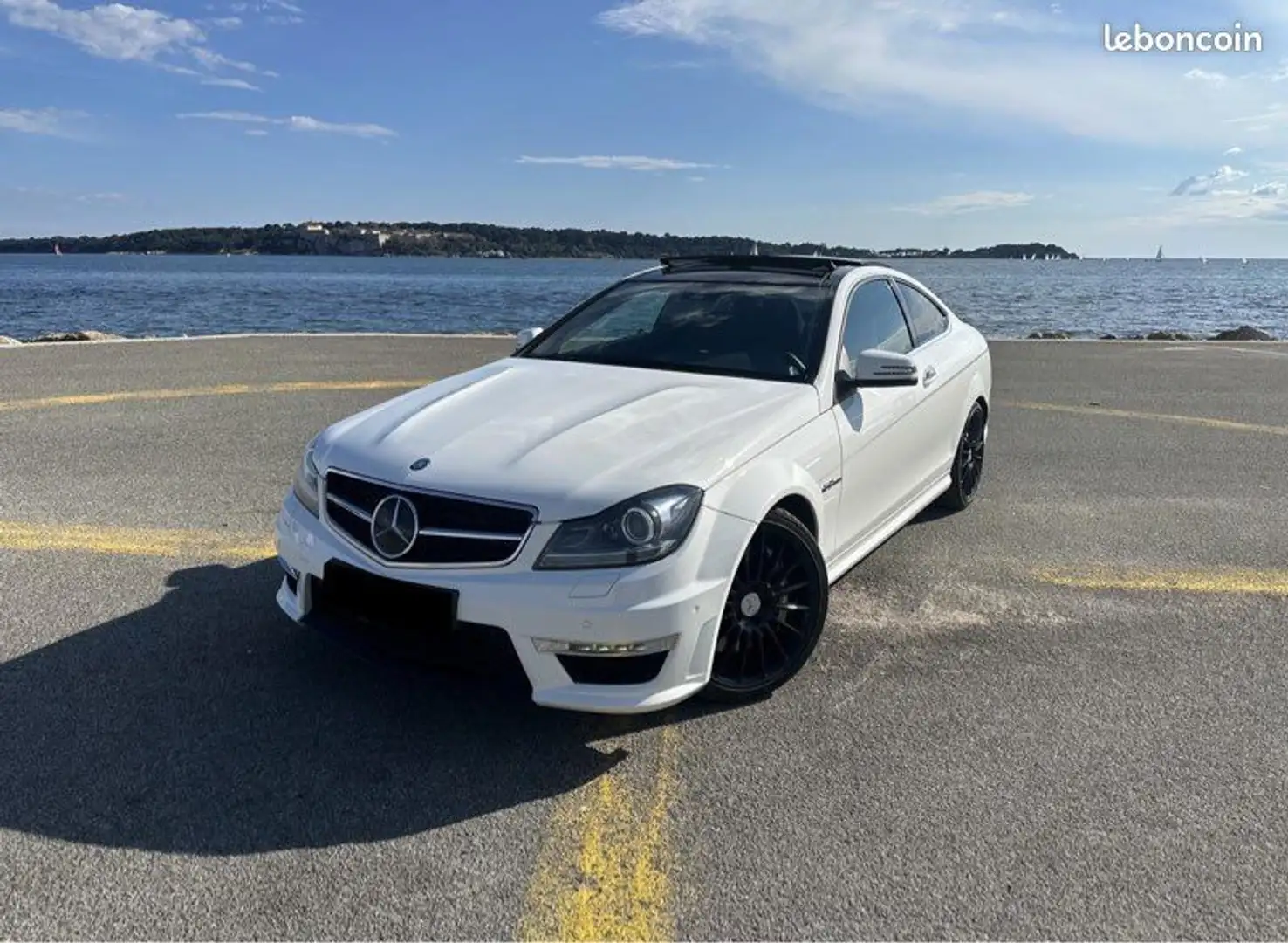 Mercedes-Benz C 63 AMG MERCEDES 63 AMG V8 457 ch ENTRETIEN EXCLUSIF « SUPERBE « Weiß - 1