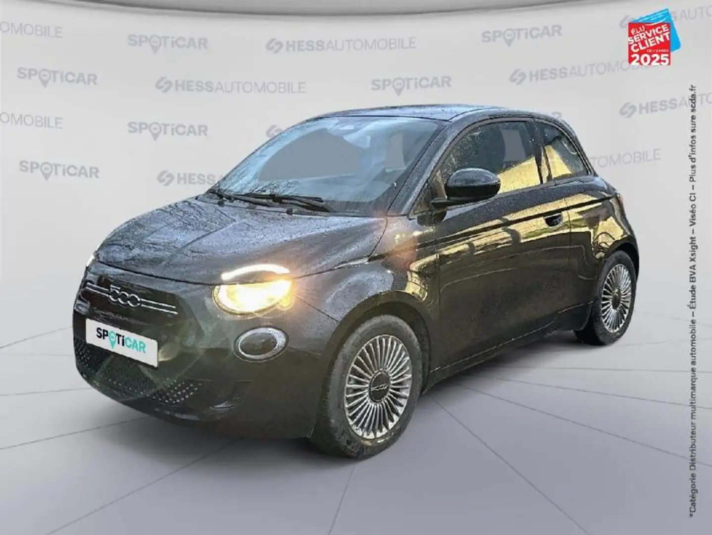 Fiat 500e e 118ch Icône (step1) 2021 GPS Camera Noir - 1