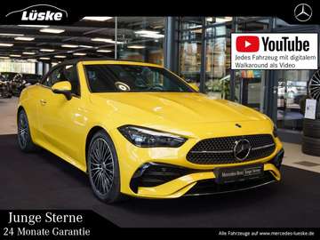 CLE 300 4M Cabrio AMG sonnengelb Leder Sitzklima