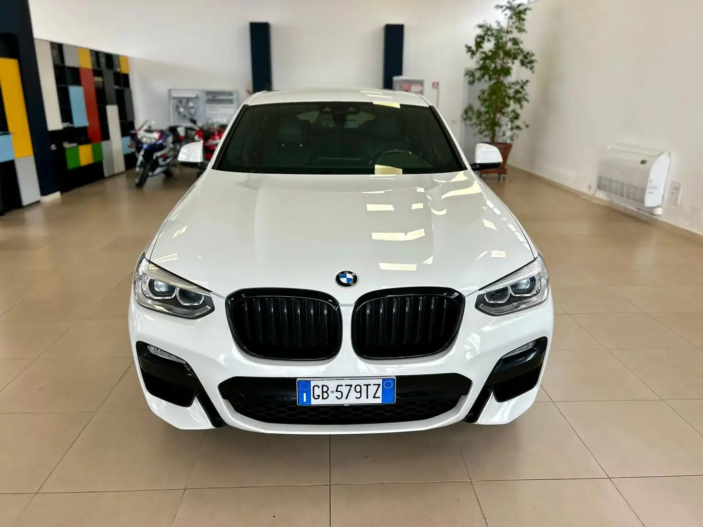 BMW X4 xdrive20d Msport 190CV UNICO PROPRIETARIO Blanc - 2