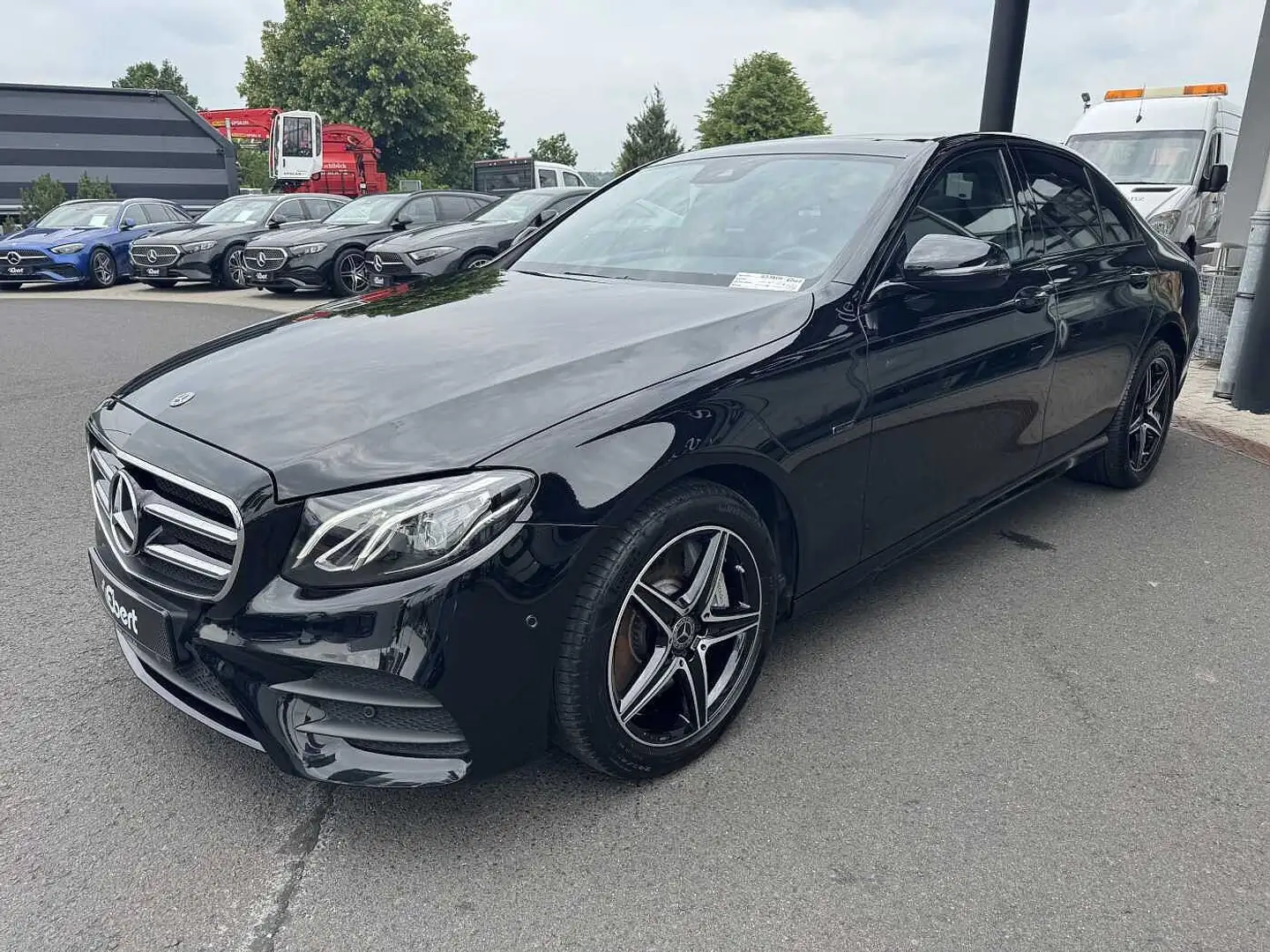 Mercedes-Benz E 300 de 9G AMG+Pano+Memory+Ambiente+ RFK+Night Schwarz - 2