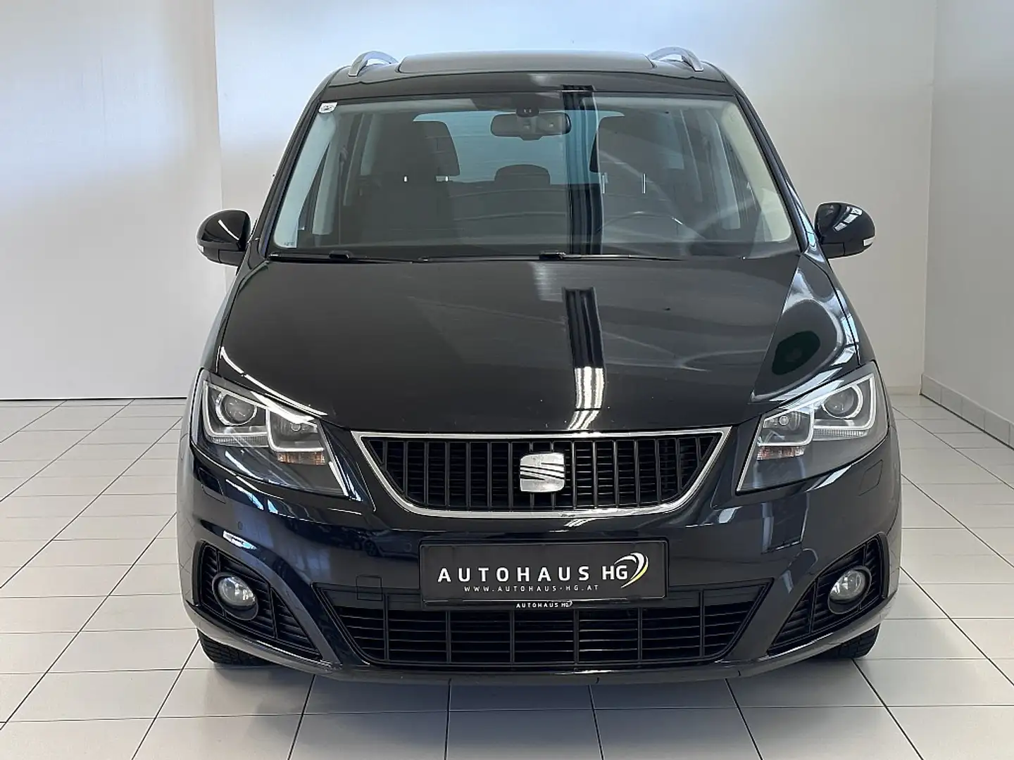 SEAT Alhambra Style 2,0 TDI CR Sport-&-Style*1.BESITZ*7-SITZE... Schwarz - 2