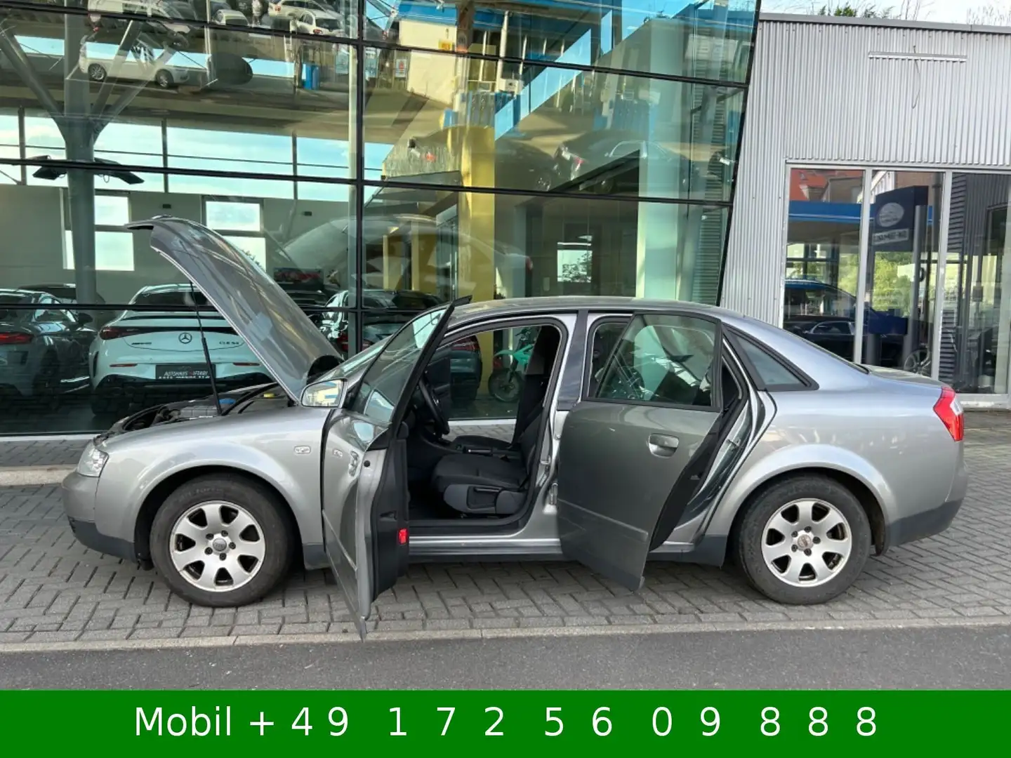 Audi A4 Lim. 2.0 LM AHK Klima Gris - 1