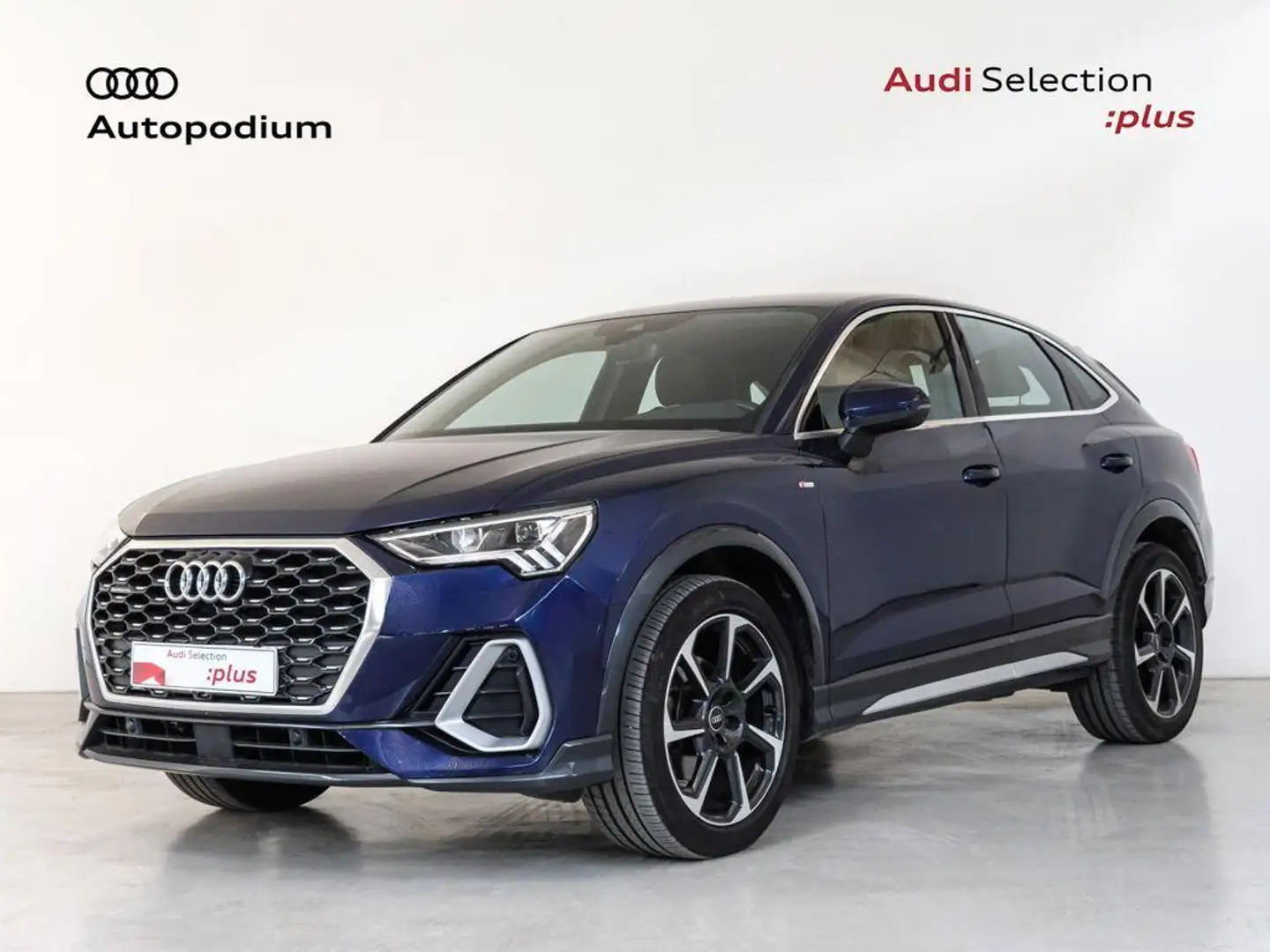 Audi Q3 Sportback 35 TDI S line quattro S tronic Azul - 1
